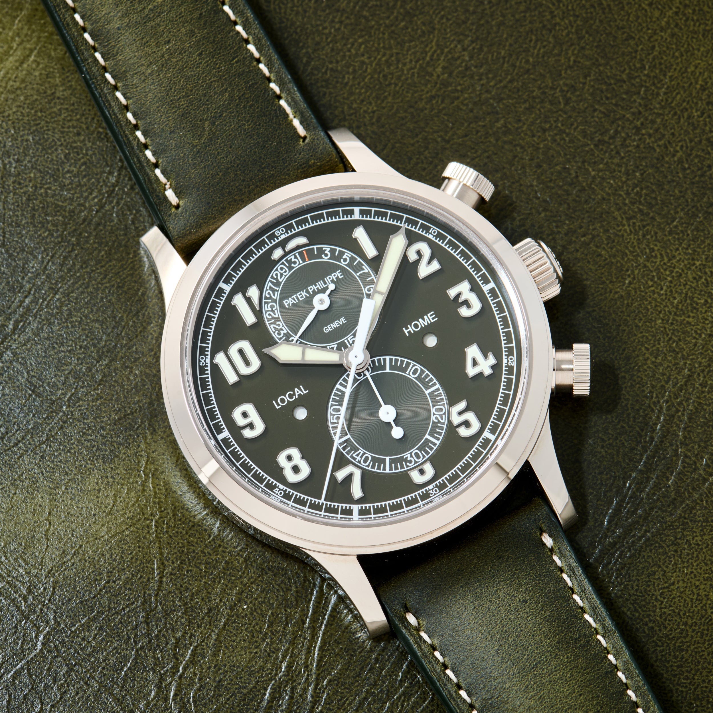 Patek Philippe Calatrava Pilot Travel Time Flyback Chronograph