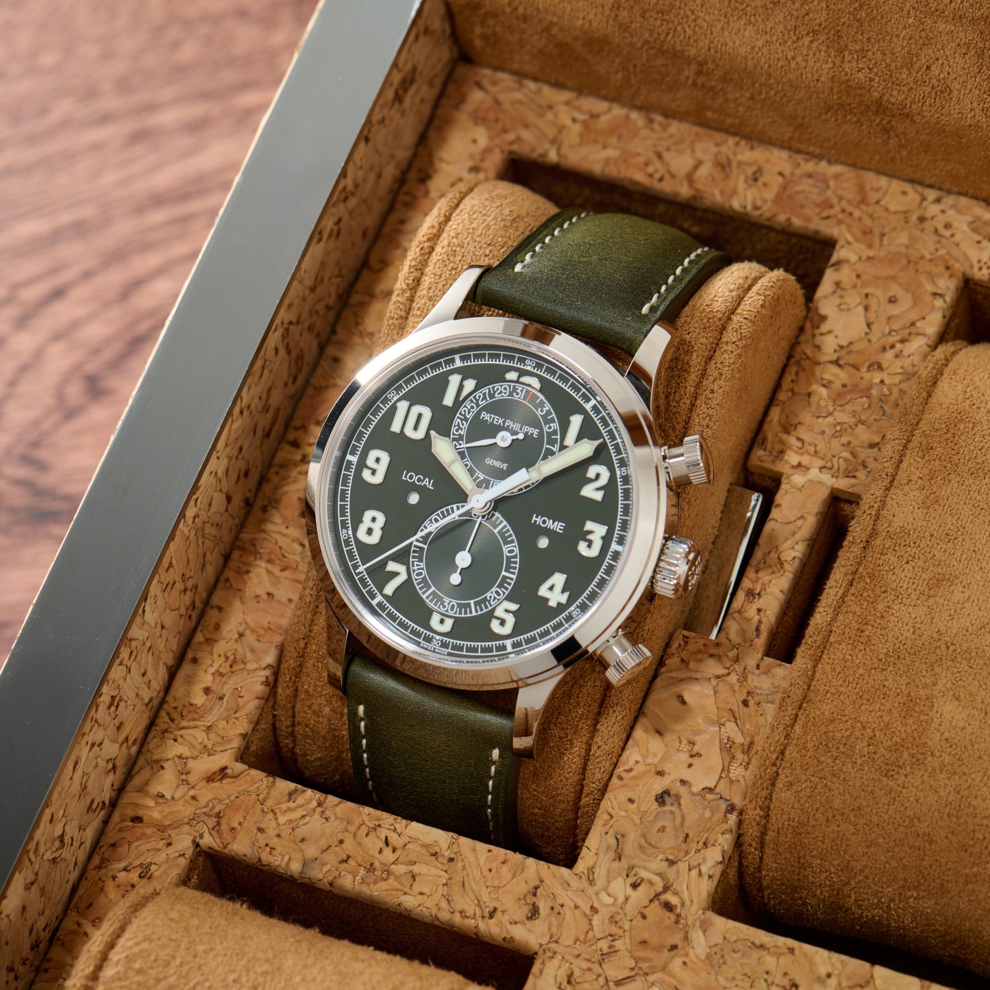 Patek Philippe Calatrava Pilot Travel Time Flyback Chronograph