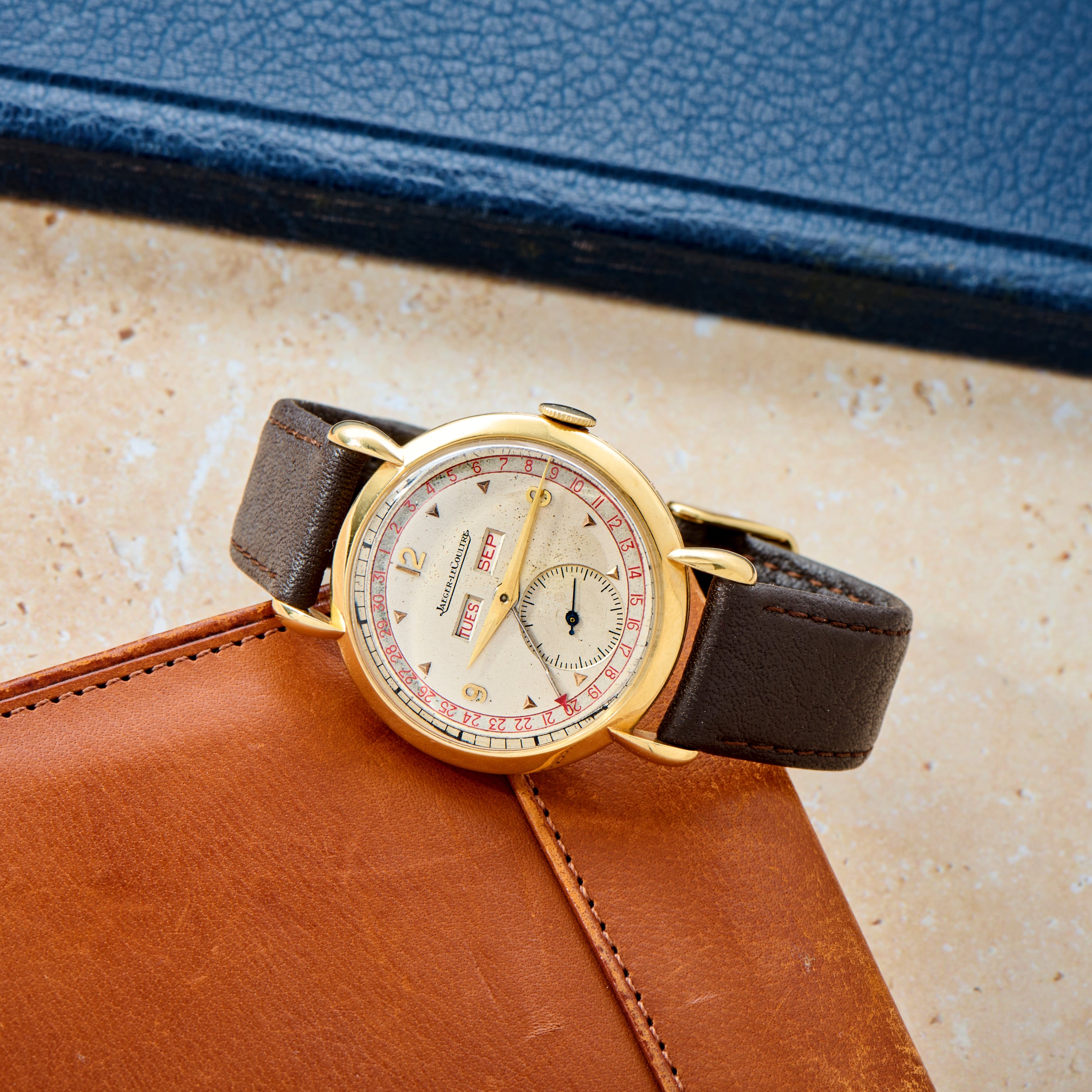 【不動】Jaeger-LeCoultre クォーツ腕時計　ビンテージ　コンビ 不動】Jaeger-LeCoultre クォーツ腕時計 ビンテージ コンビ - メルカリ