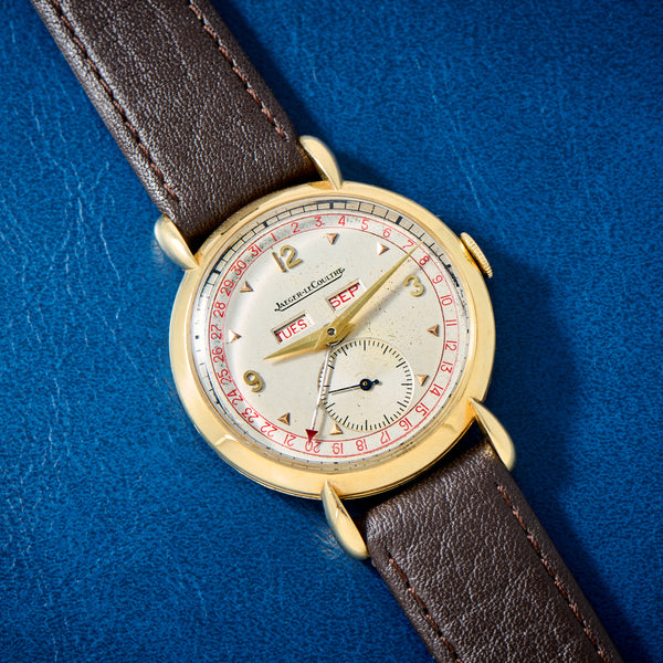 【不動】Jaeger-LeCoultre クォーツ腕時計　ビンテージ　コンビ Jaeger-LeCoultre Triple Date 'First Execution' – Analog:Shift