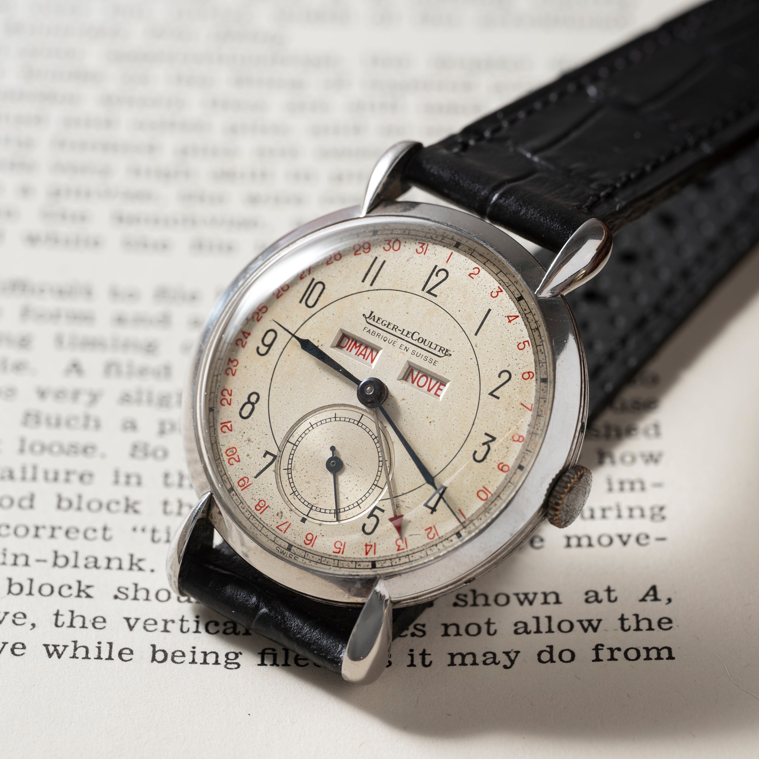 Jaeger-LeCoultre 'French' Triple Date – Analog:Shift