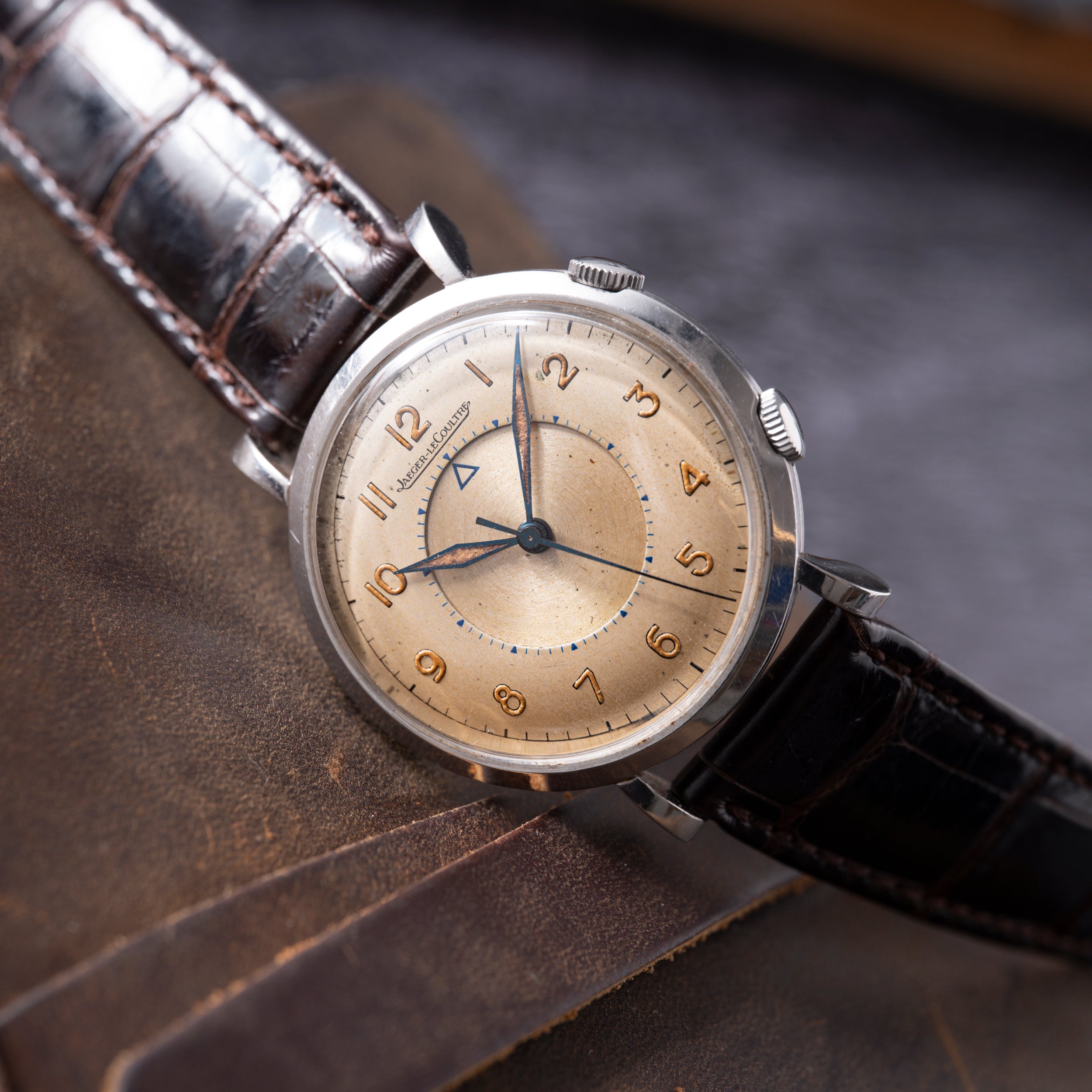 【不動】Jaeger-LeCoultre クォーツ腕時計　ビンテージ　コンビ Jaeger-LeCoultre 'European Market' Memovox – Analog:Shift