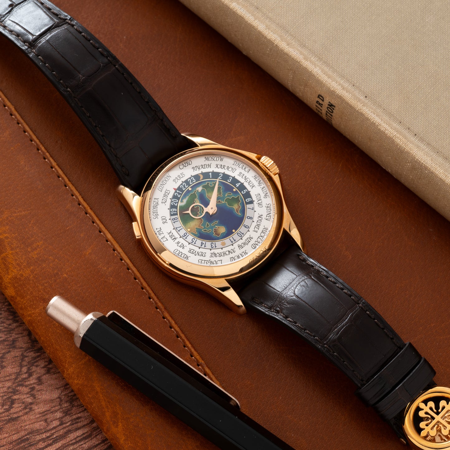 Patek Philippe World Time Cloisonné