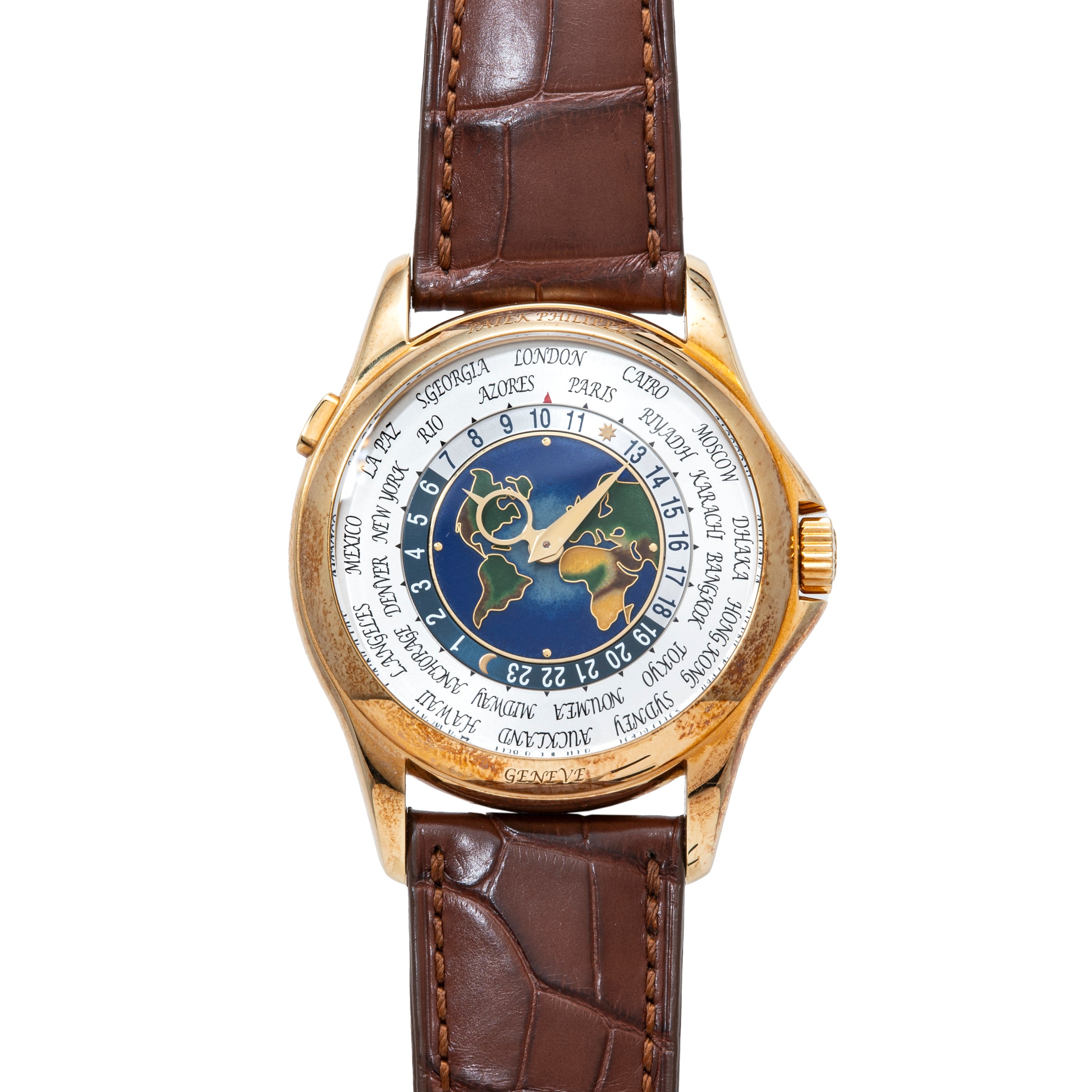 Patek Philippe World Time Cloisonné – Analog:Shift