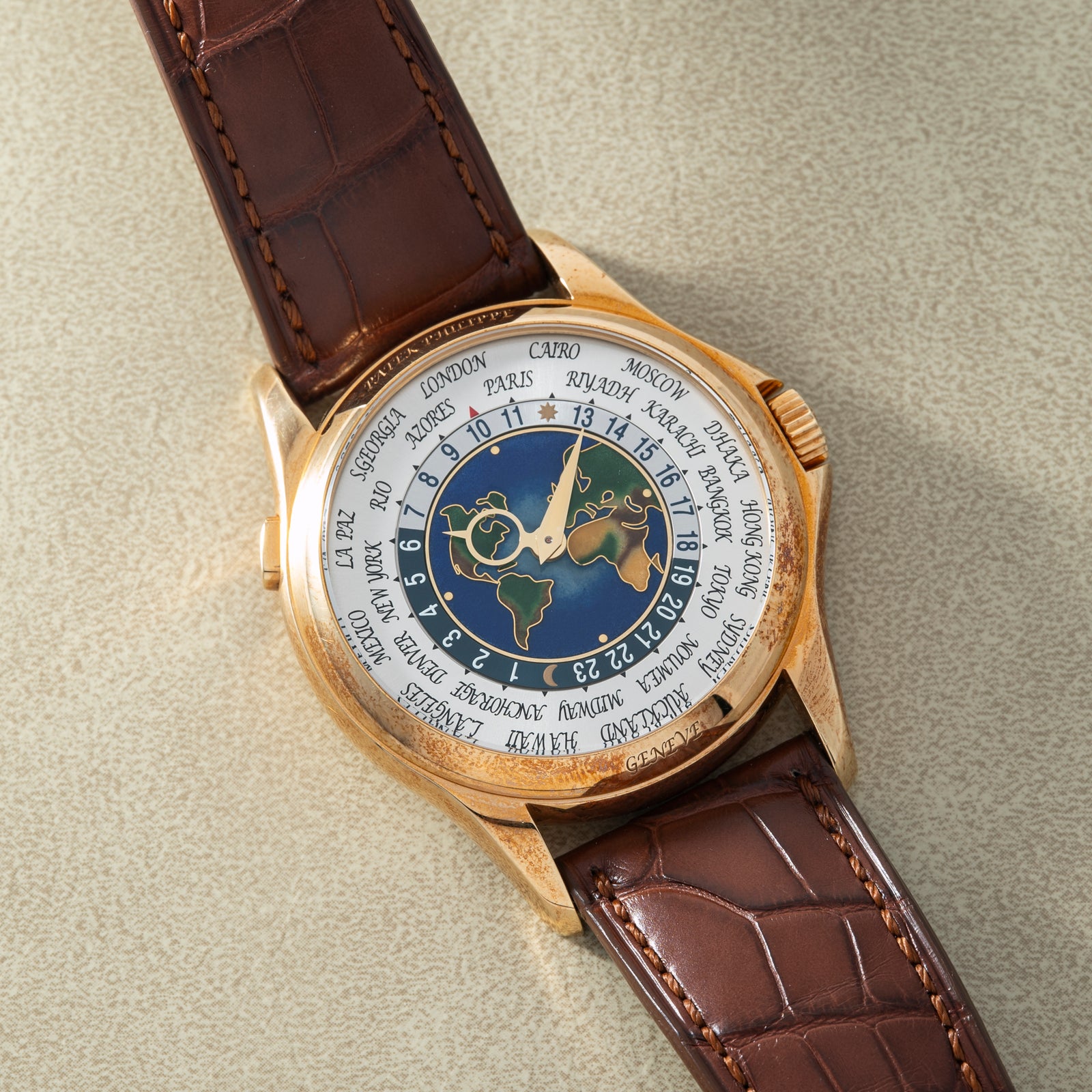 Patek Philippe World Time Cloisonné