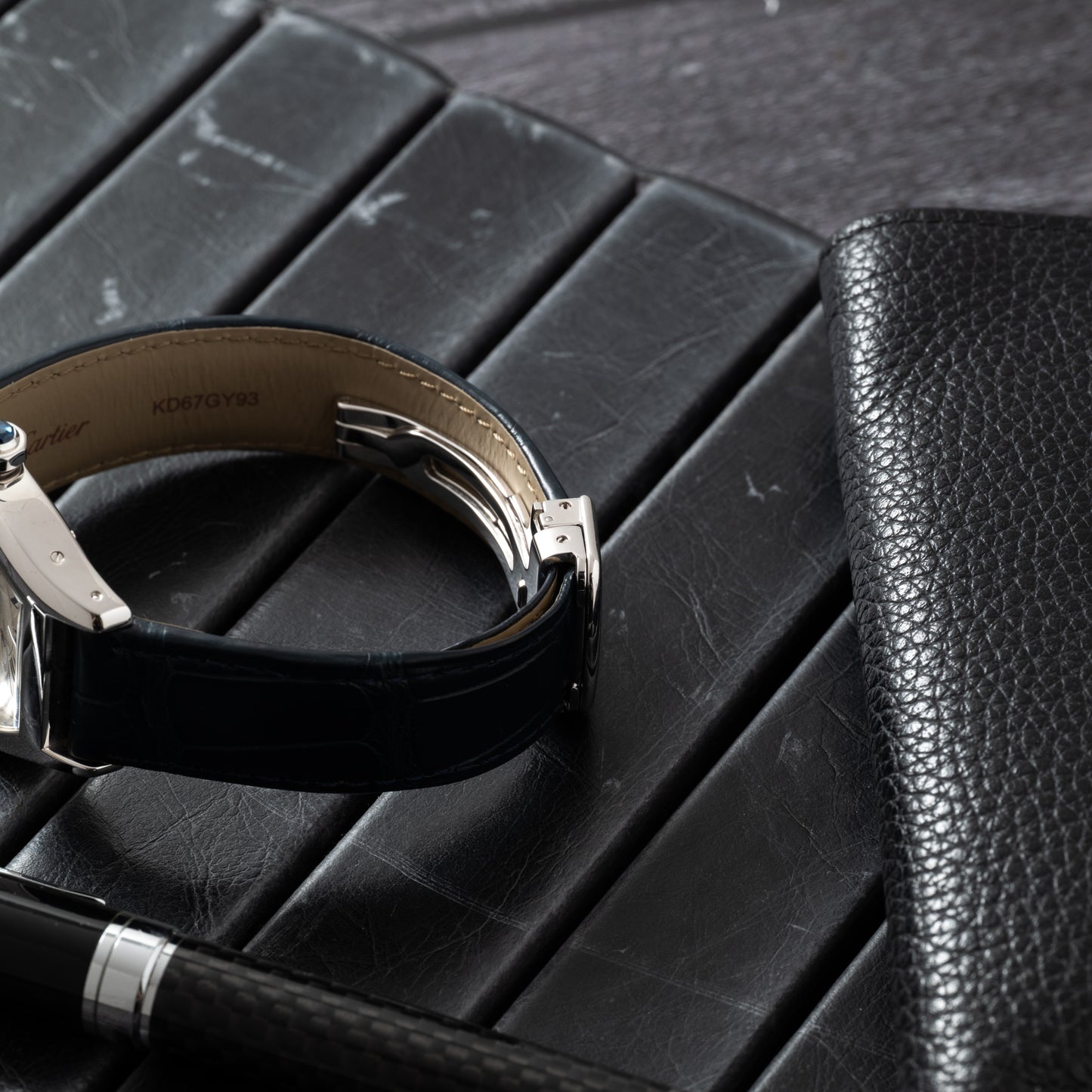 Cartier Tortue Monopoussoir Chronograph CPCP