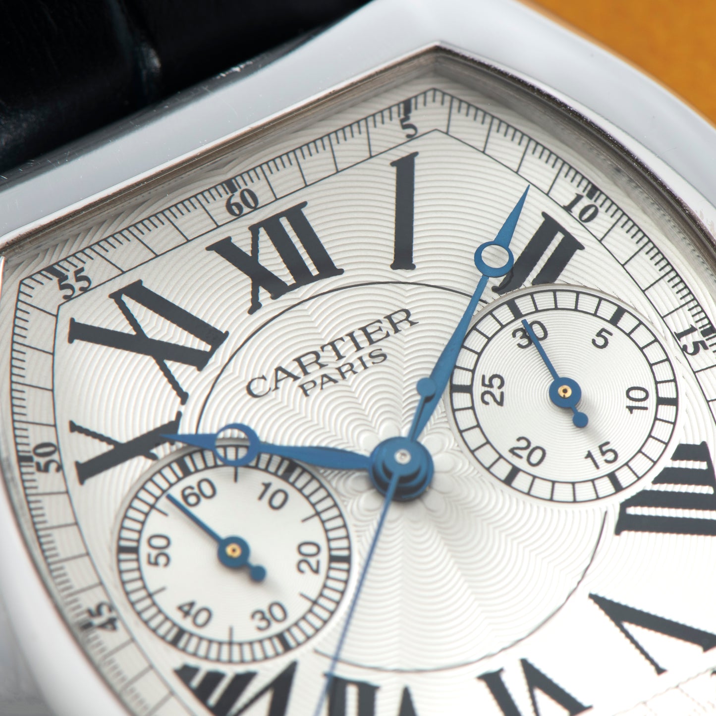 Cartier Tortue Monopoussoir Chronograph CPCP