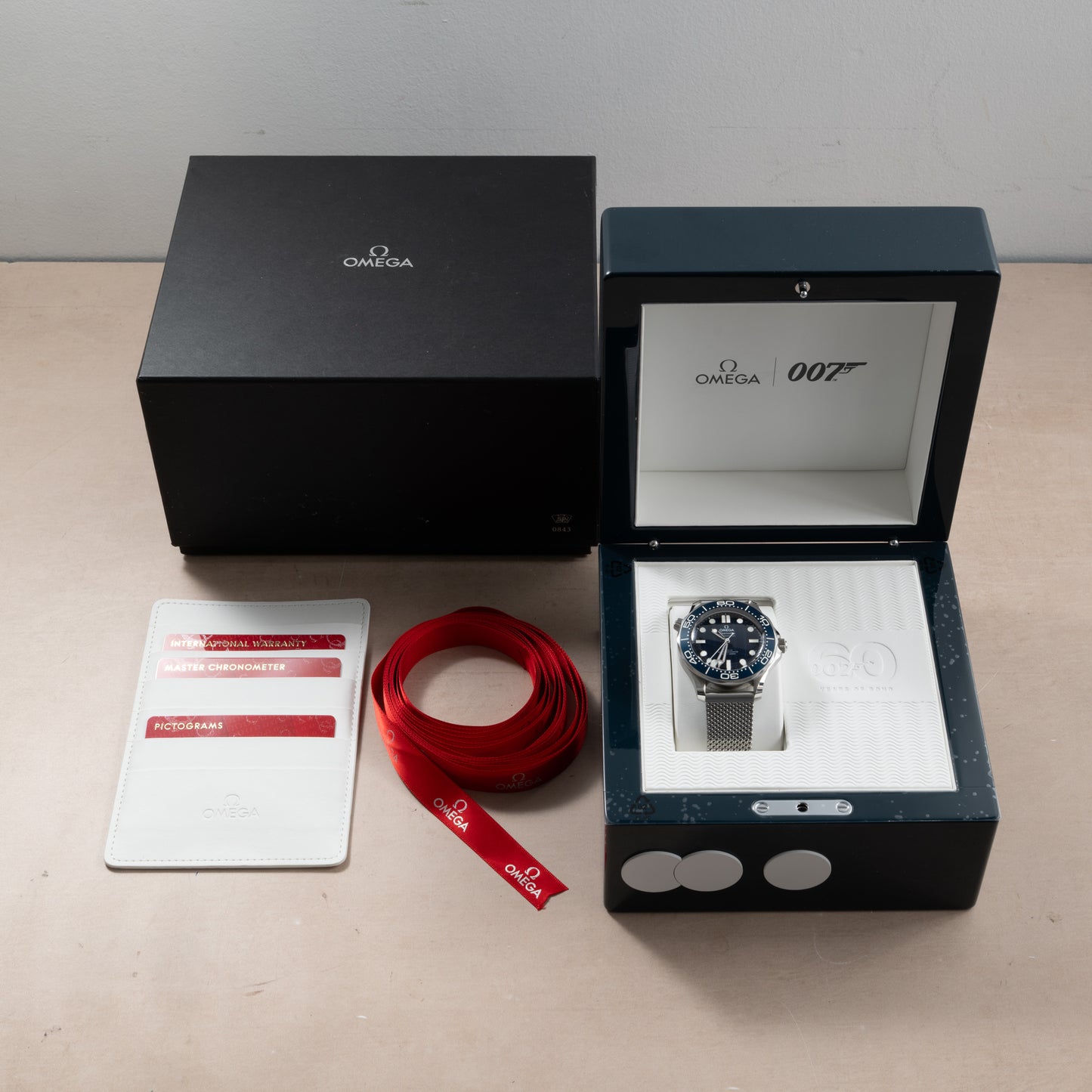 Omega Seamaster Professional 300 James Bond 60th Anniversary