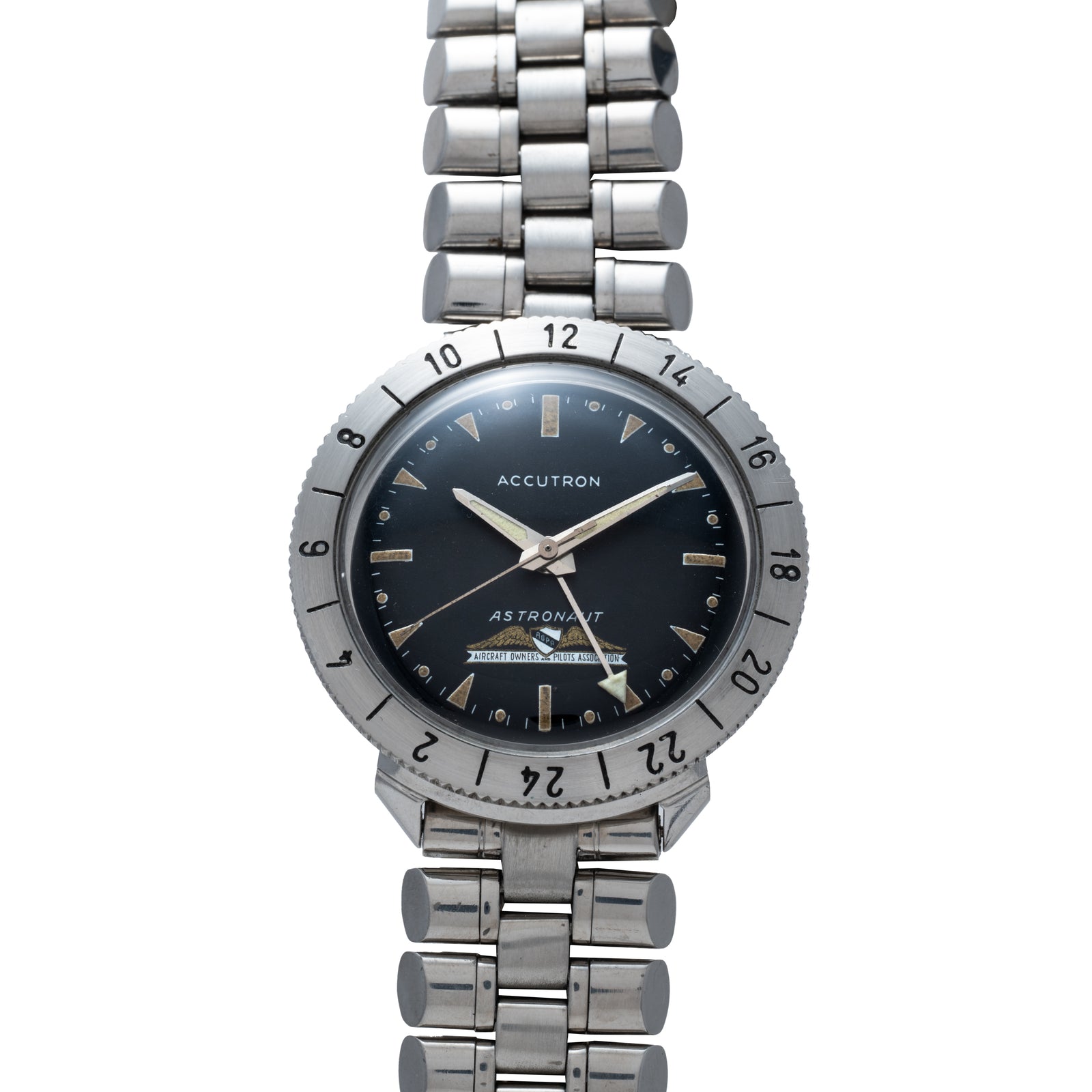 Bulova Accutron Astronaut 'Aircraft Owners and Pilot Association'
