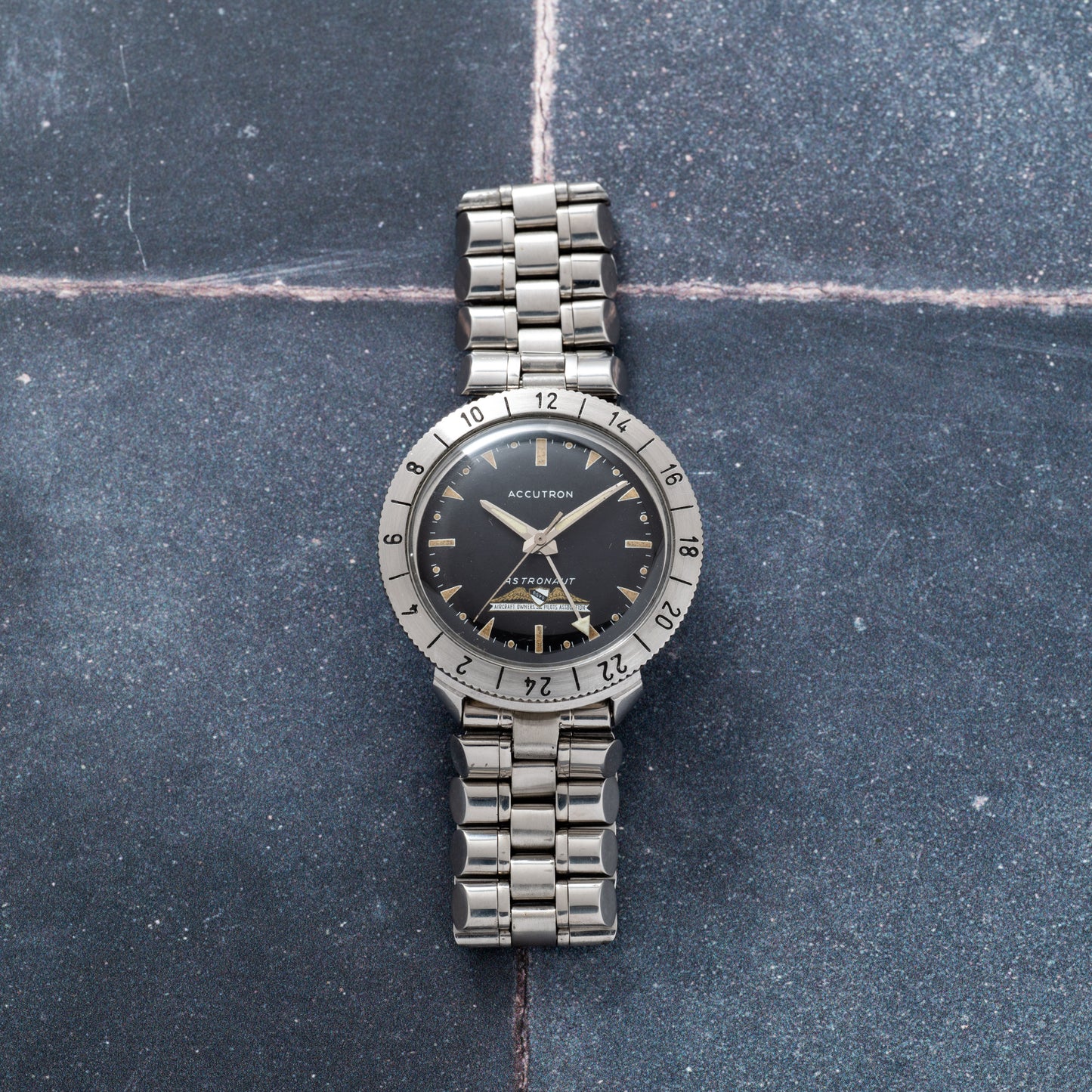 Bulova Accutron Astronaut 'Aircraft Owners and Pilot Association'