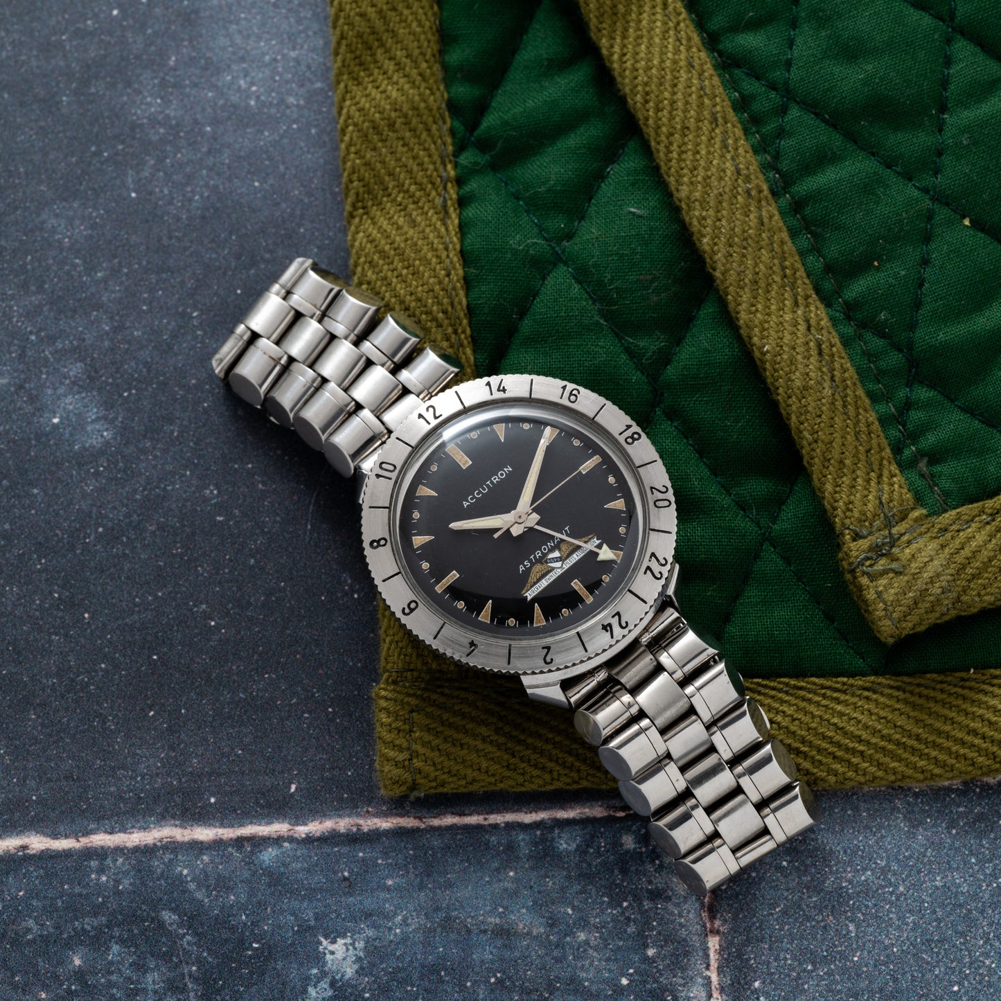 Bulova Accutron Astronaut 'Aircraft Owners and Pilot Association'