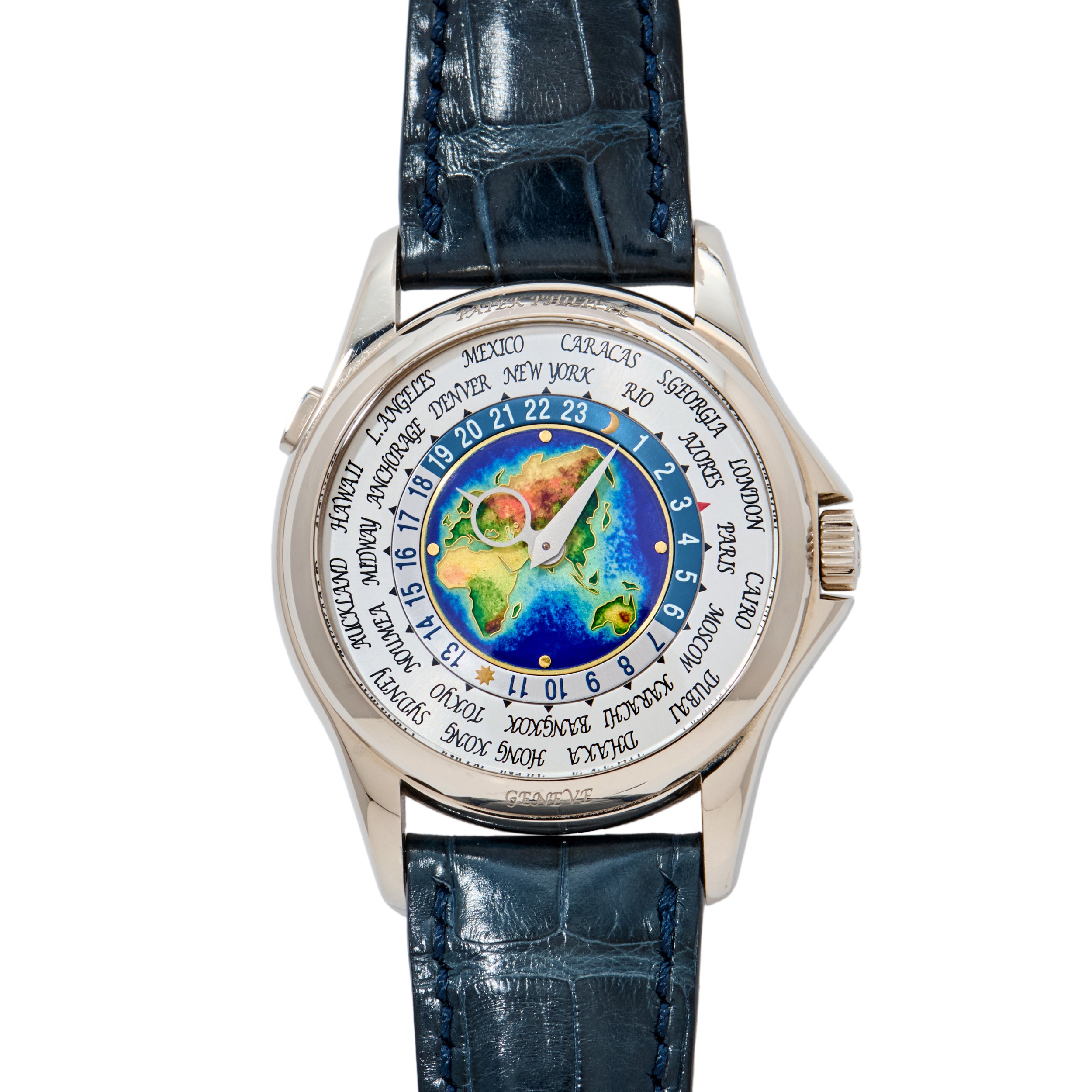 Patek Philippe World Time Cloisonné – Analog:Shift