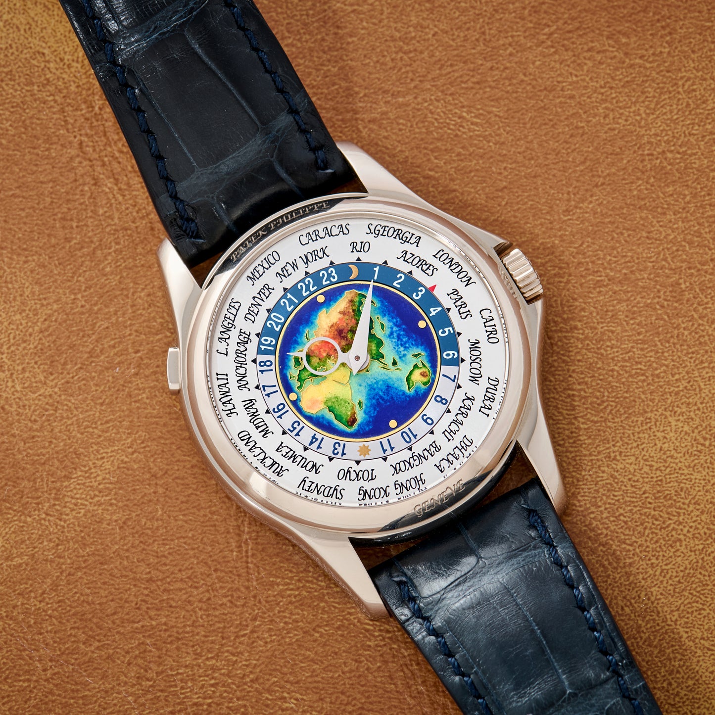Patek Philippe World Time Cloisonné
