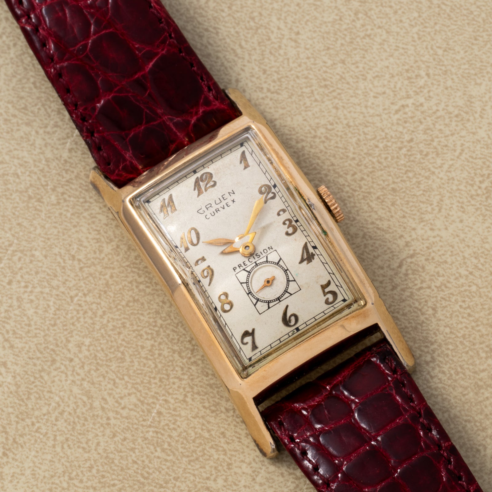 Gruen Curvex Precision 'Breguet Numerals'