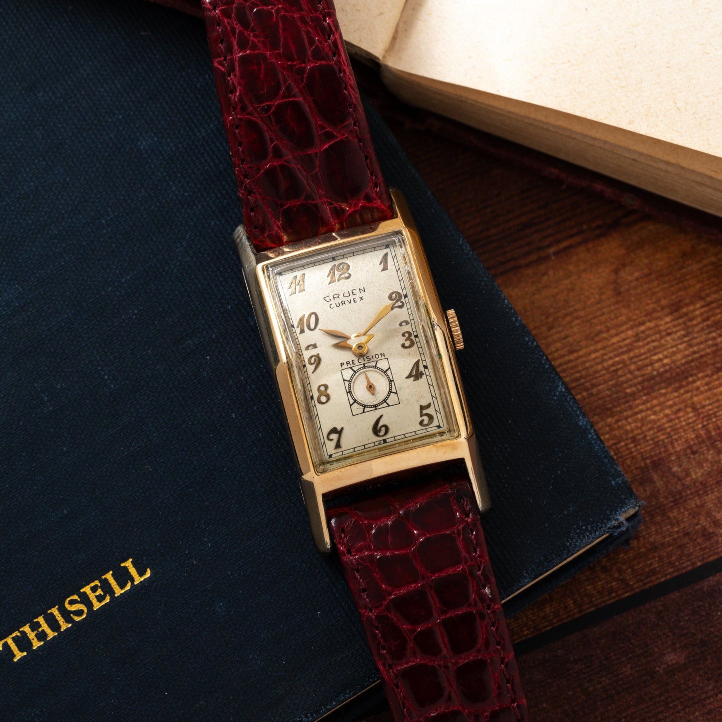 Gruen Curvex Precision 'Breguet Numerals'