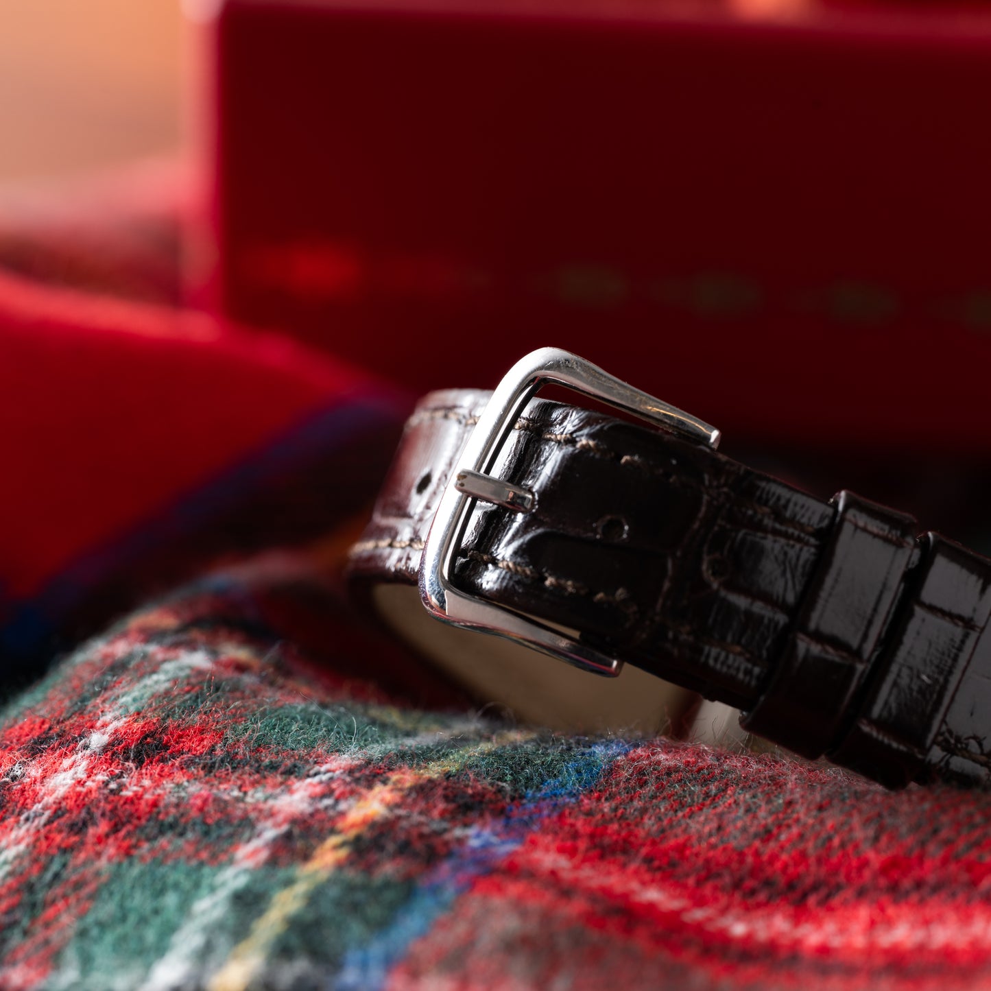 Longines 'Hinged Lugs' Platinum Diamonds