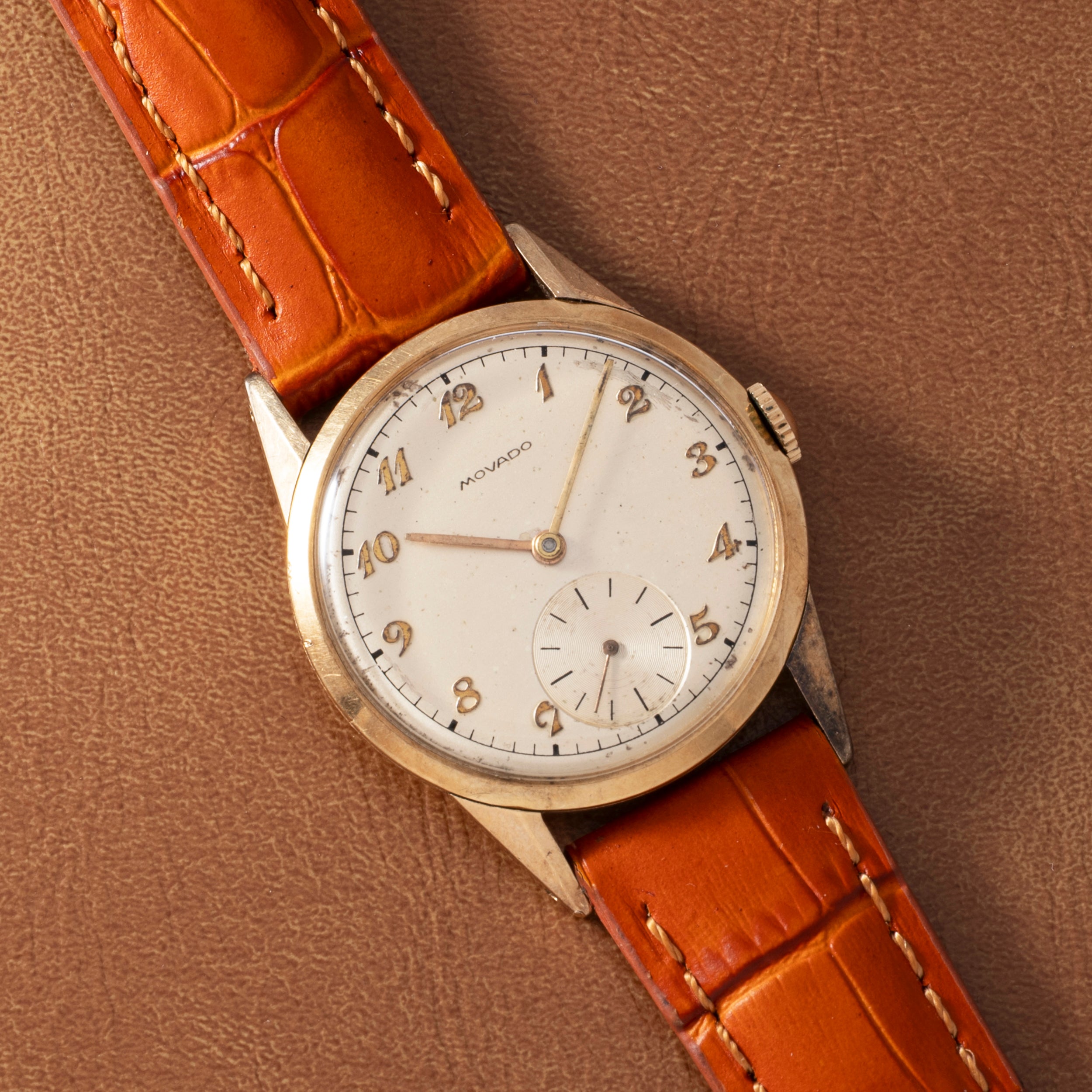 Movado Yellow Gold 'Calatrava'