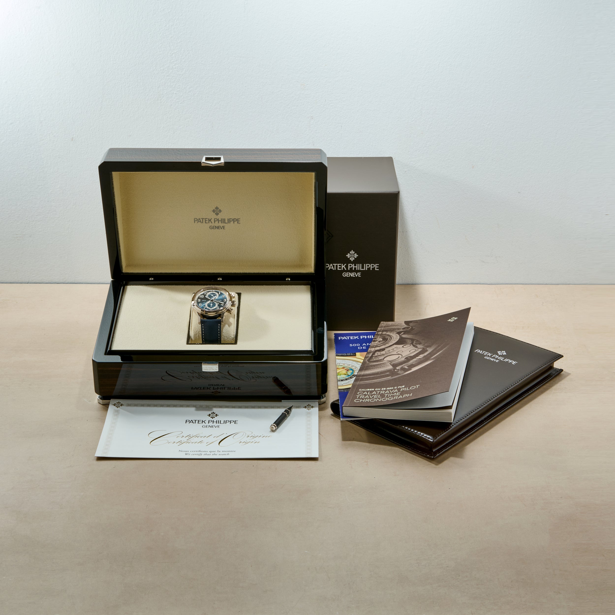 Patek Philippe 空箱 Patek Philippe Calatrava Pilot Travel Time Flyback Chronograph