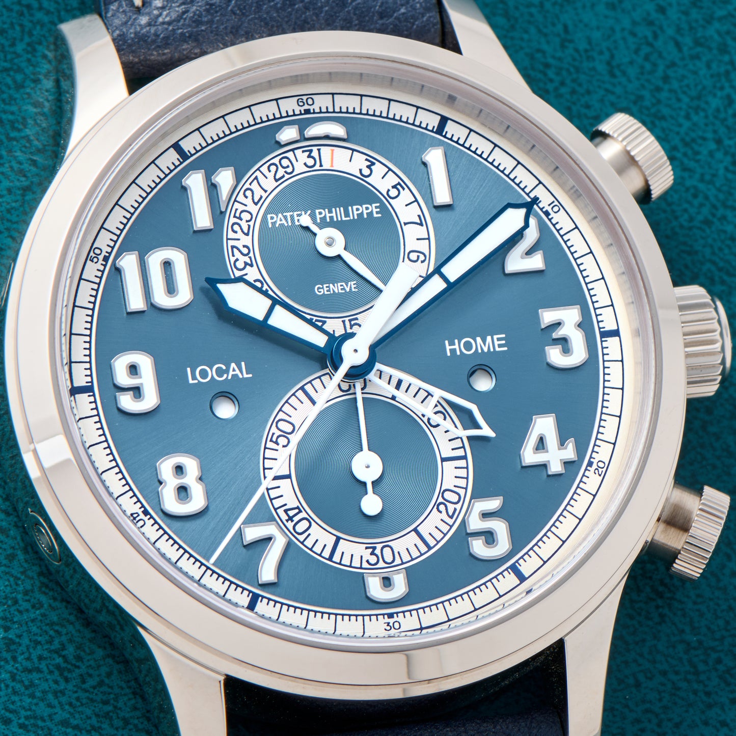 Patek Philippe Calatrava Pilot Travel Time Flyback Chronograph