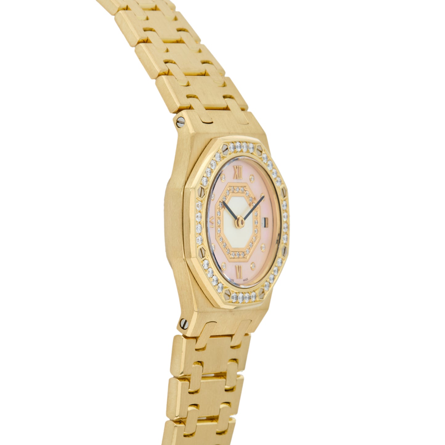 Audemars Piguet Royal Oak 'Pink MOP' Ladies Diamonds