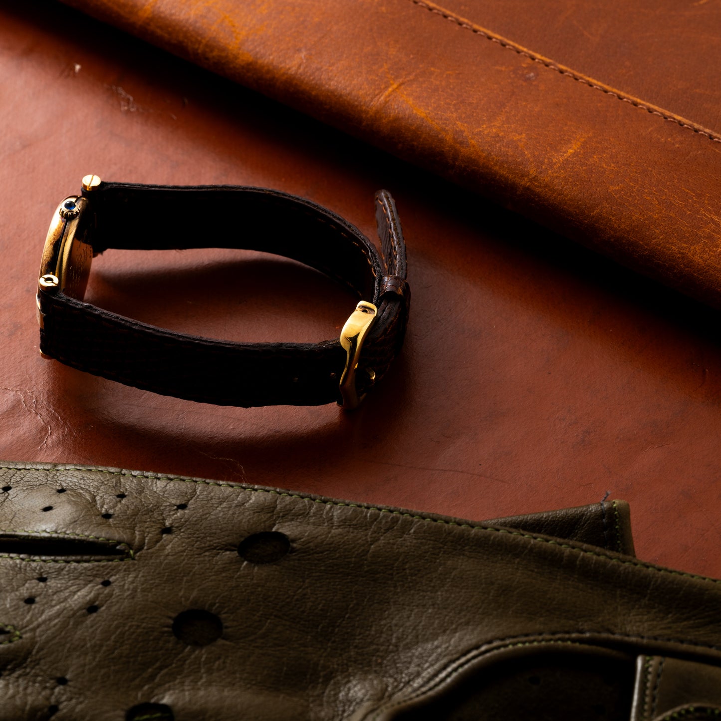 Cartier 'Must De Cartier' Vendome Vermeil