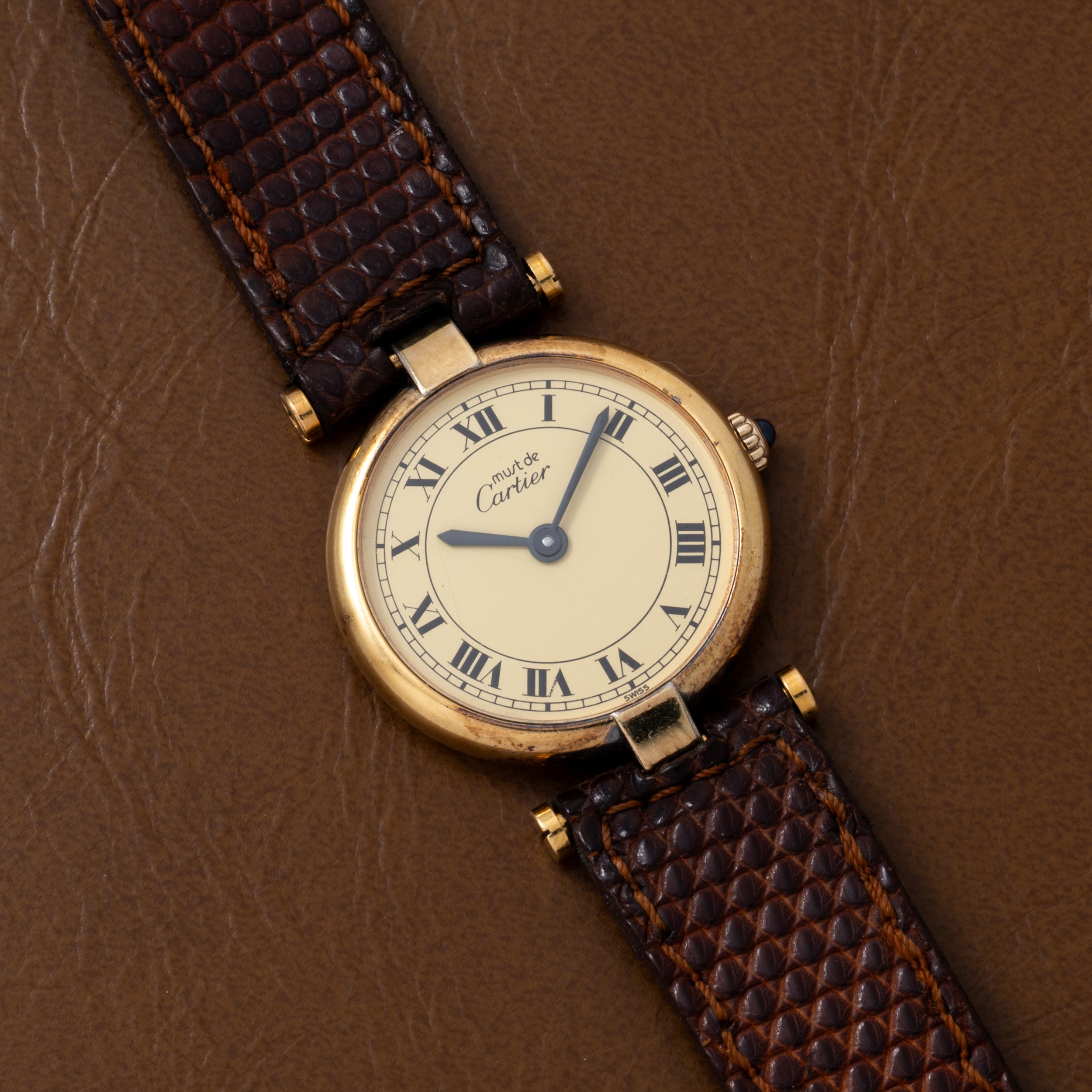 Cartier 'Must De Cartier' Vendome Vermeil – Analog:Shift