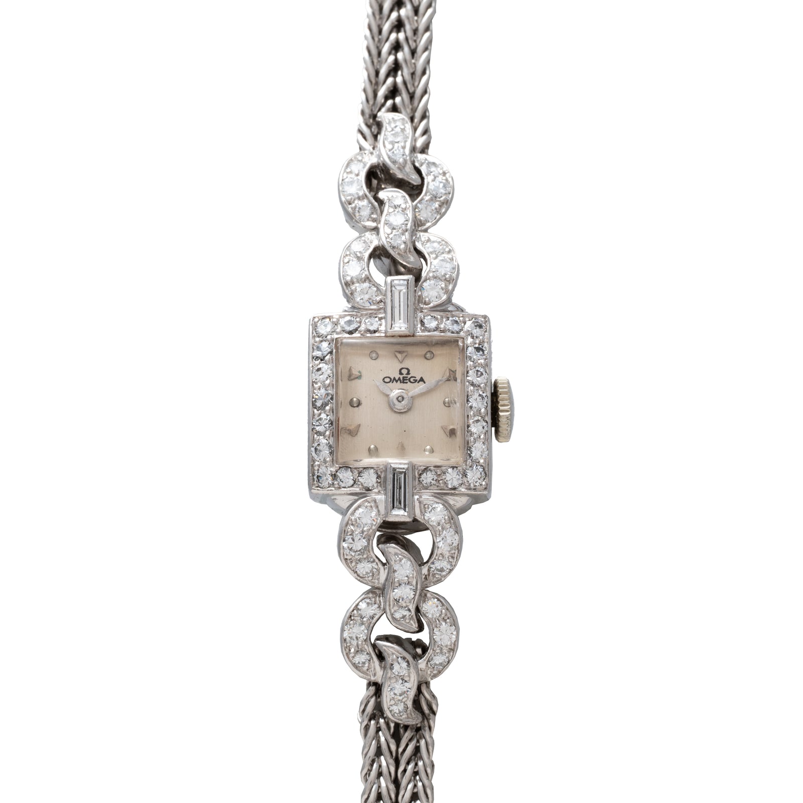 Omega Ladies' Cocktail Watch Platinum Diamonds