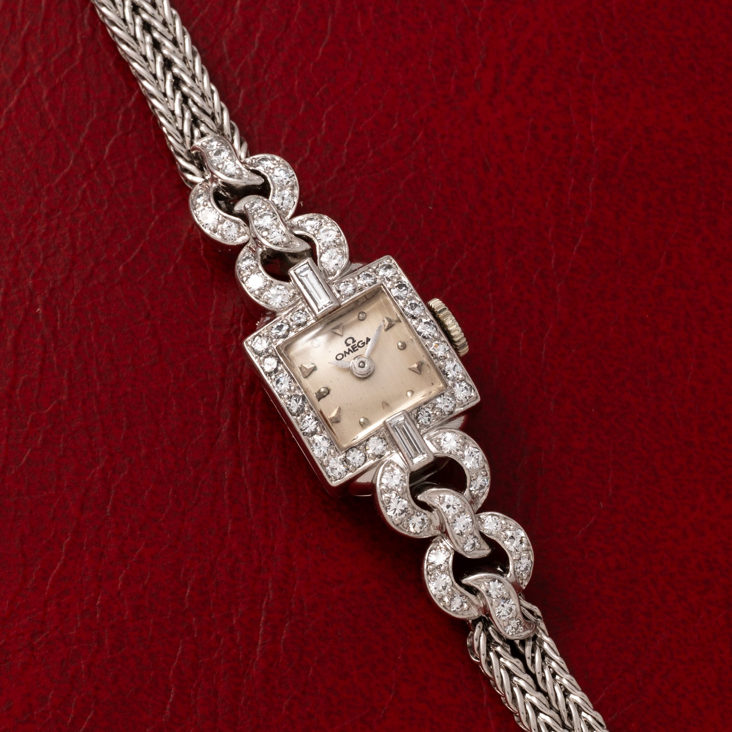 Omega Ladies' Cocktail Watch Platinum Diamonds