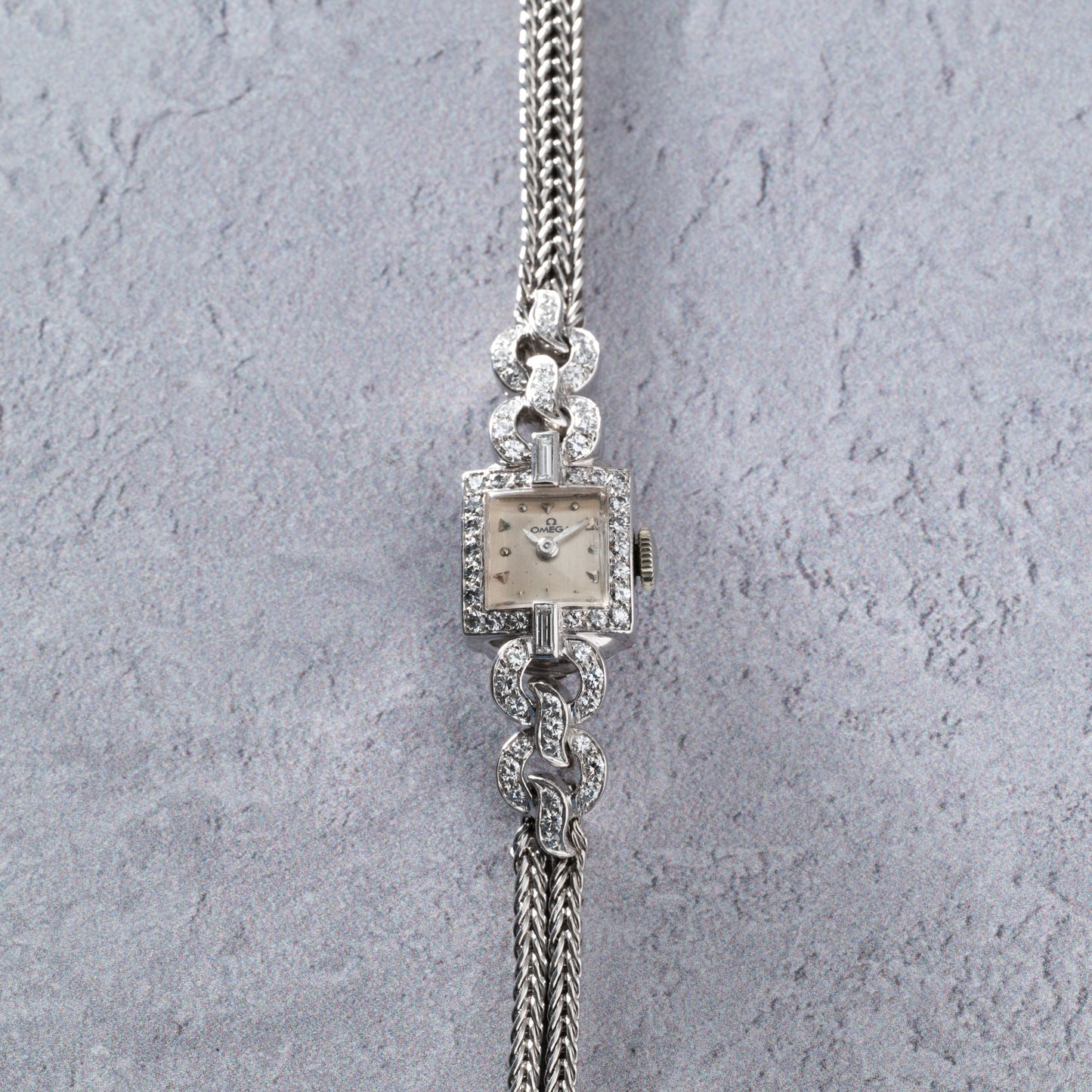 Omega Ladies' Cocktail Watch Platinum Diamonds