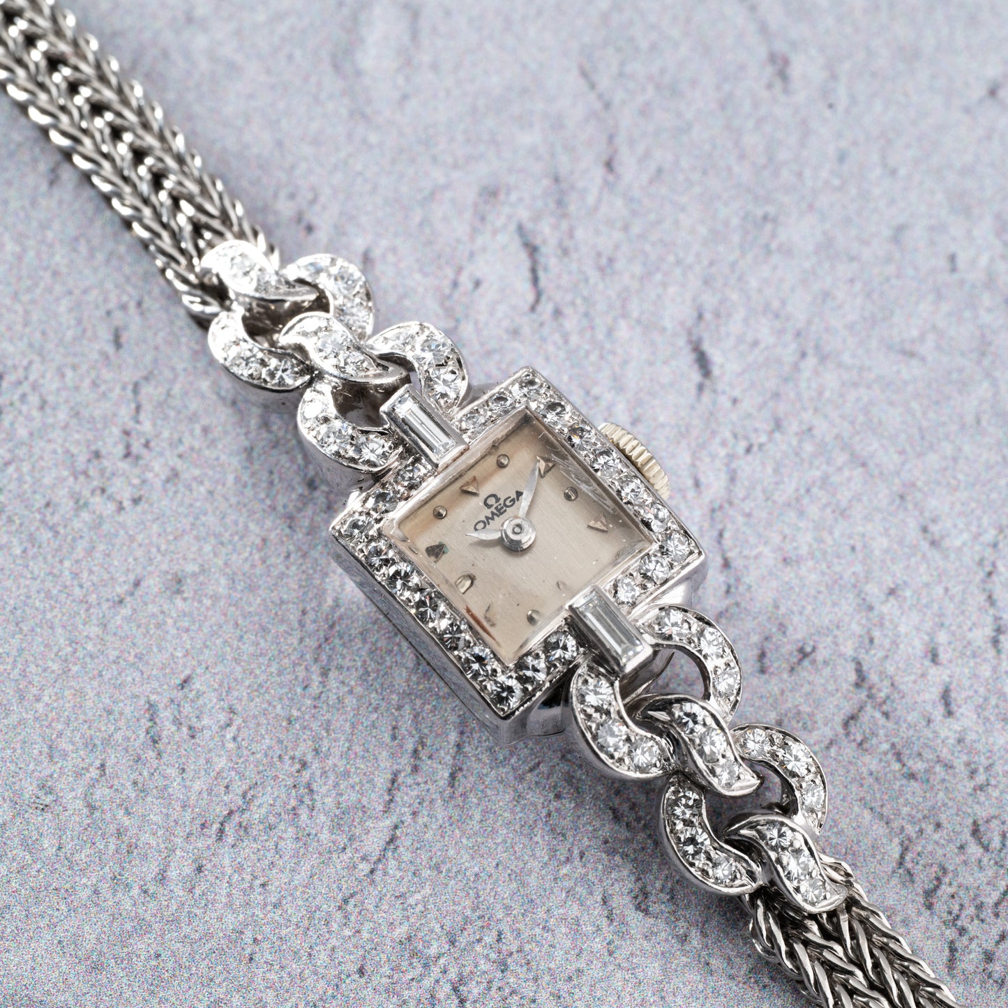 Omega Ladies' Cocktail Watch Platinum Diamonds