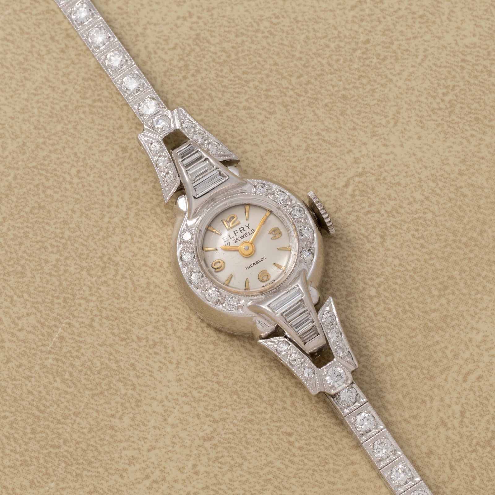 Elfry Ladies Diamond Cocktail Watch