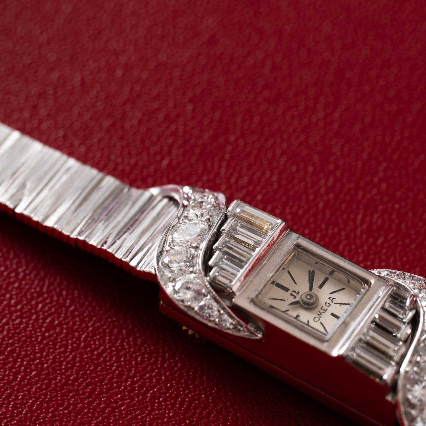 Omega Ladies Diamonds 'Bark' Cocktail Watch