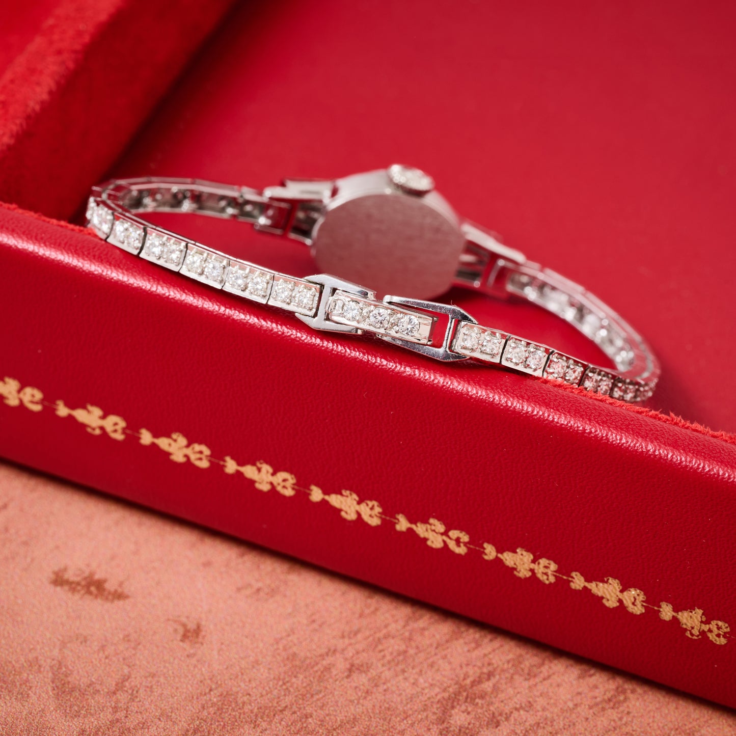 Lucien Piccard Ladies Diamond 'Cocktail' Watch
