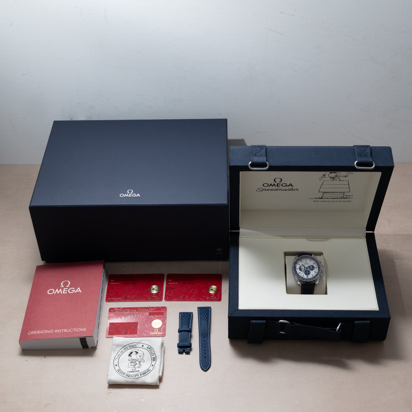 Omega Speedmaster Professional 'Silver Snoopy'