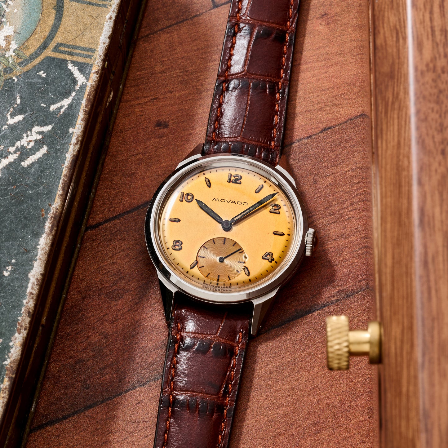 Movado 'Calatrava' Field Watch