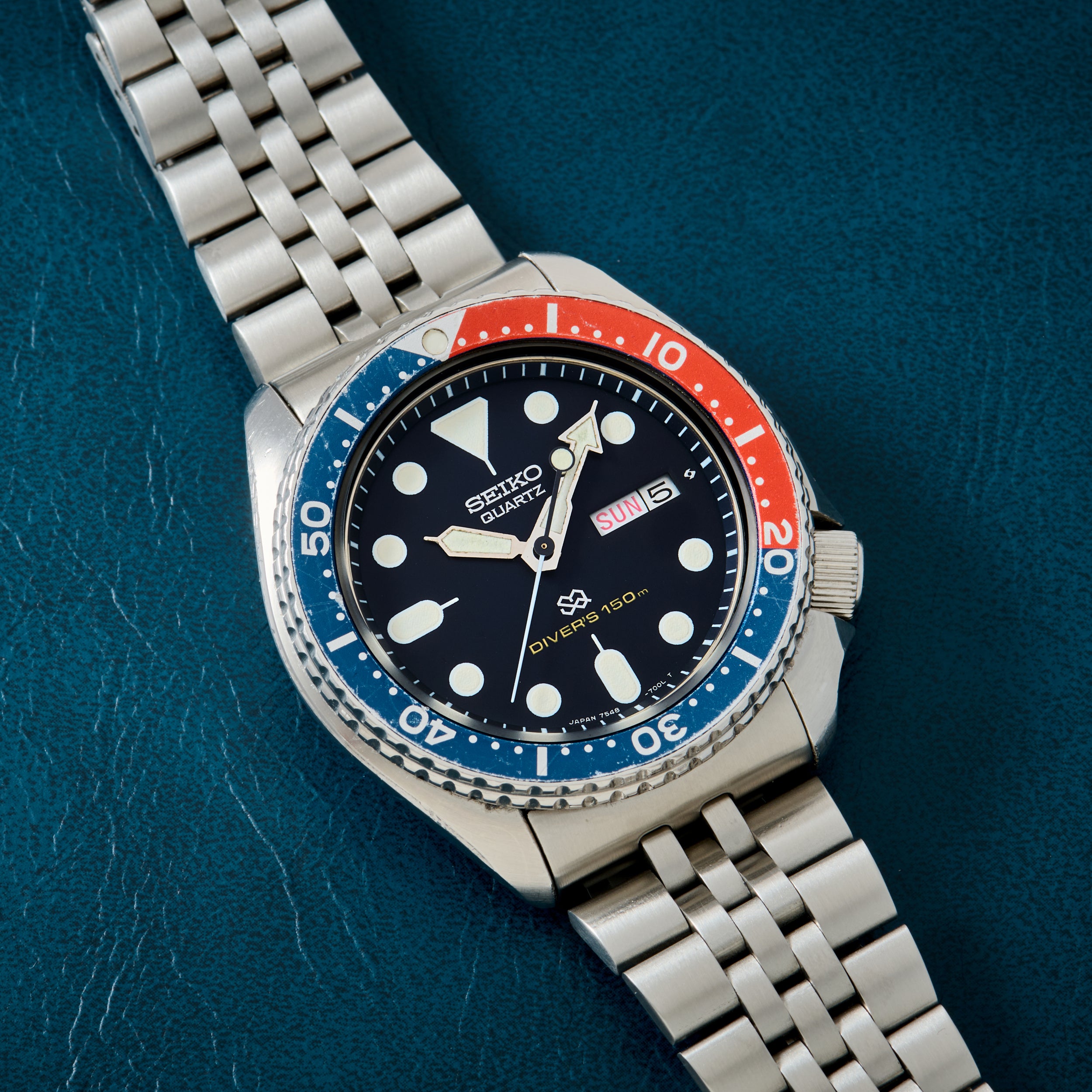Seiko 'Pepsi' Quartz Diver – Analog:Shift