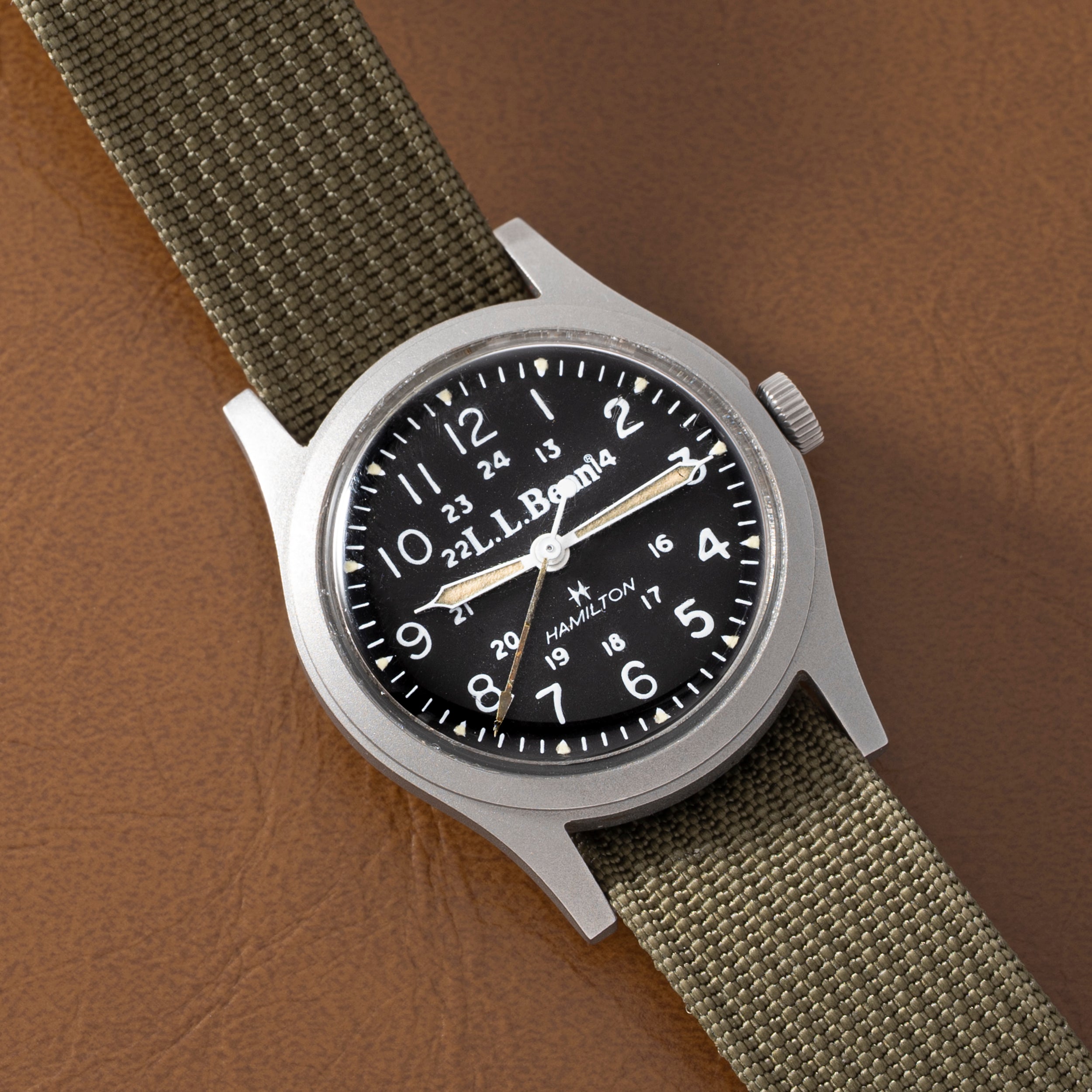 Hamilton Khaki Field 'L.L. Bean' – Analog:Shift Hamilton Khaki Field 'L.L. Bean' – Analog:Shift