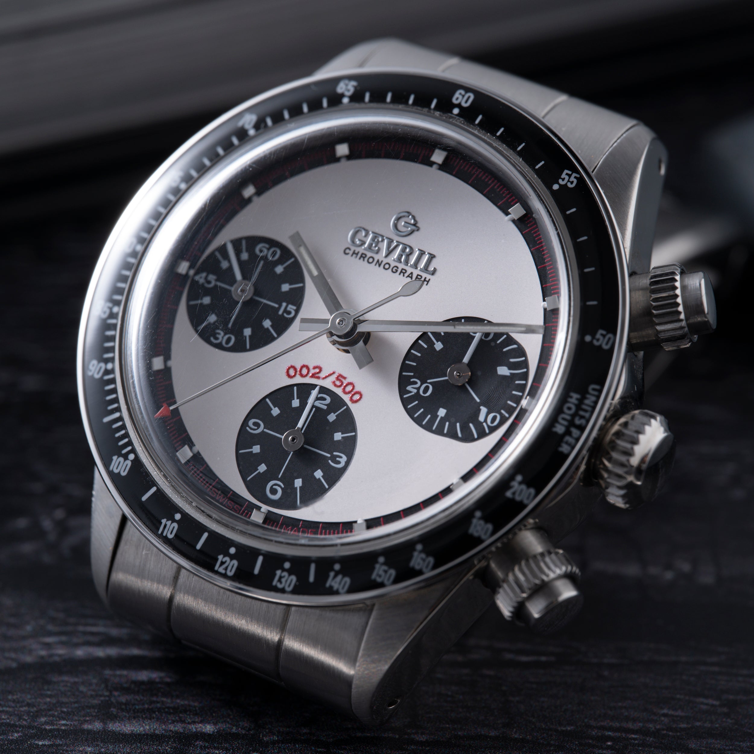 Gevril Tribeca 'Paul Newman' Chronograph – Analog:Shift Gevril Tribeca 'Paul Newman' Chronograph – Analog:Shift
