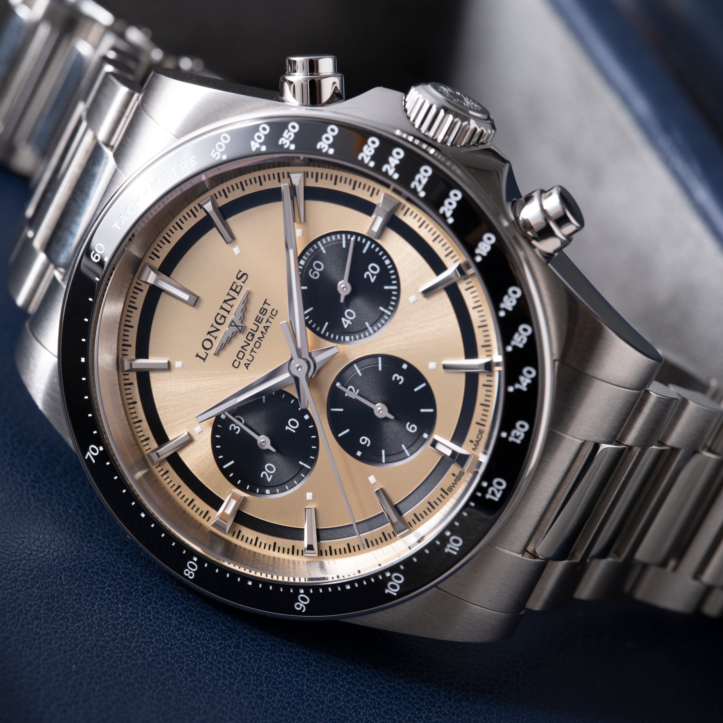 Longines Conquest Chronograph – Analog:Shift