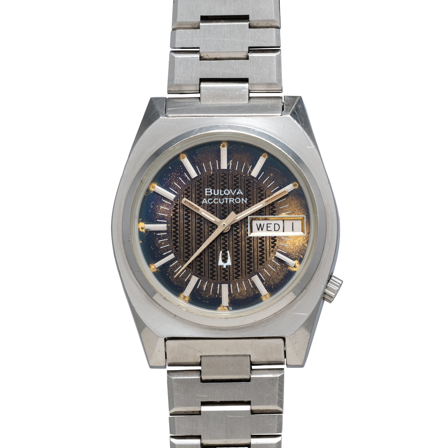 Bulova Accutron 'Electric Brown' Day-Date