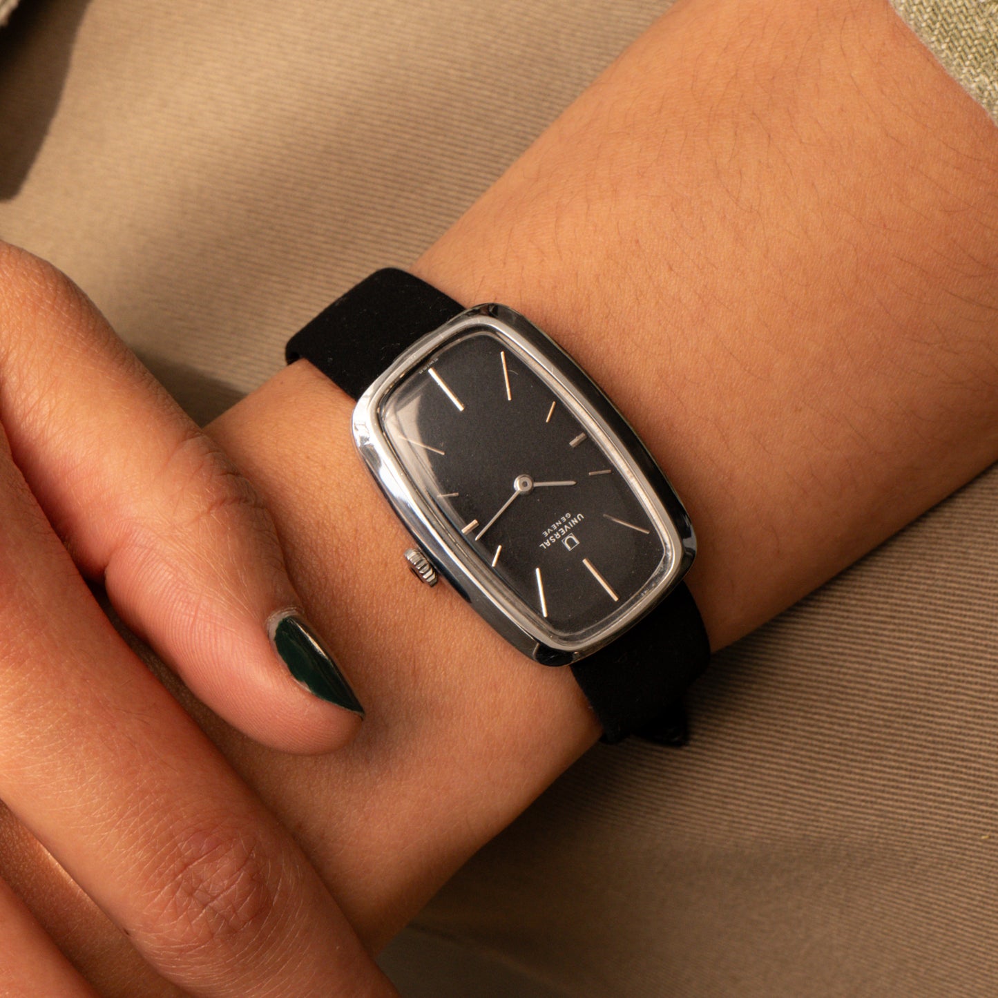 Universal Genève 'Bathtub' Dress Watch