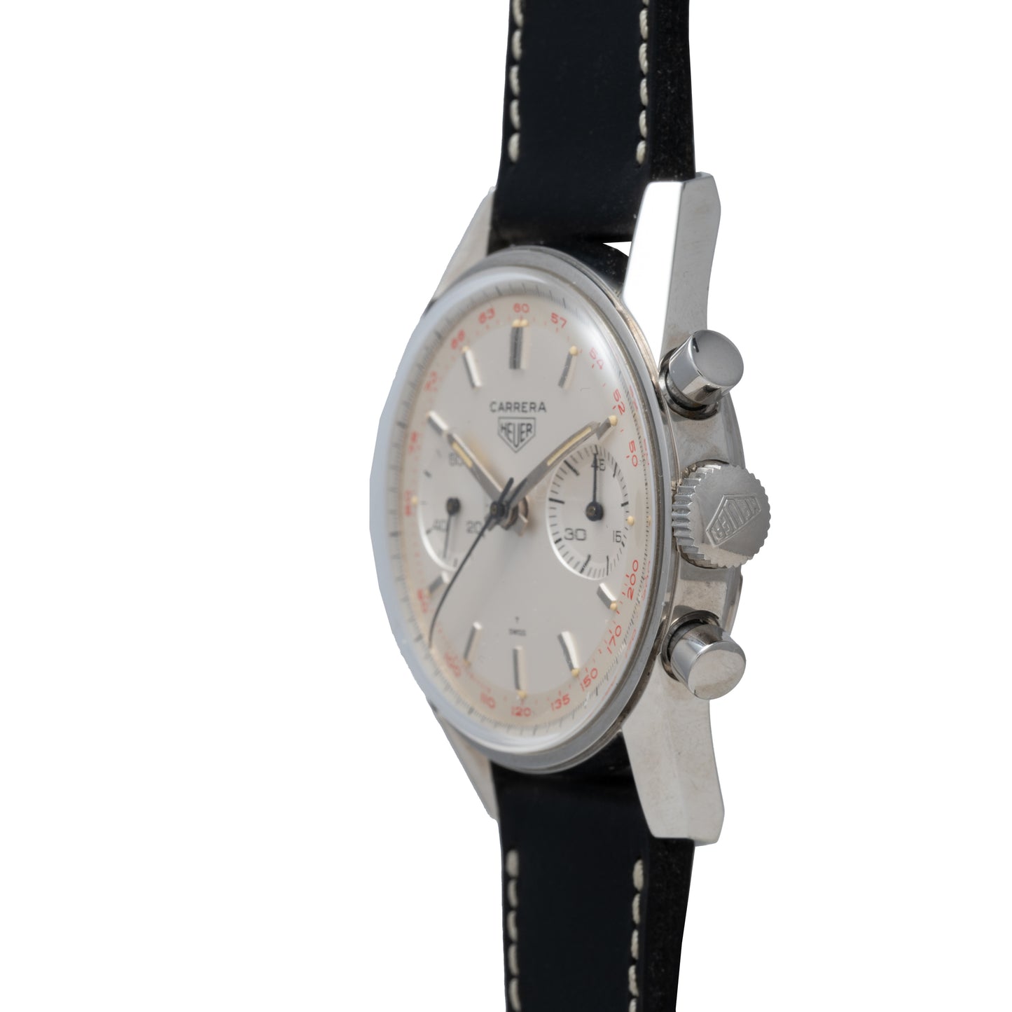 Heuer Carrera 45 'Red Tachy'