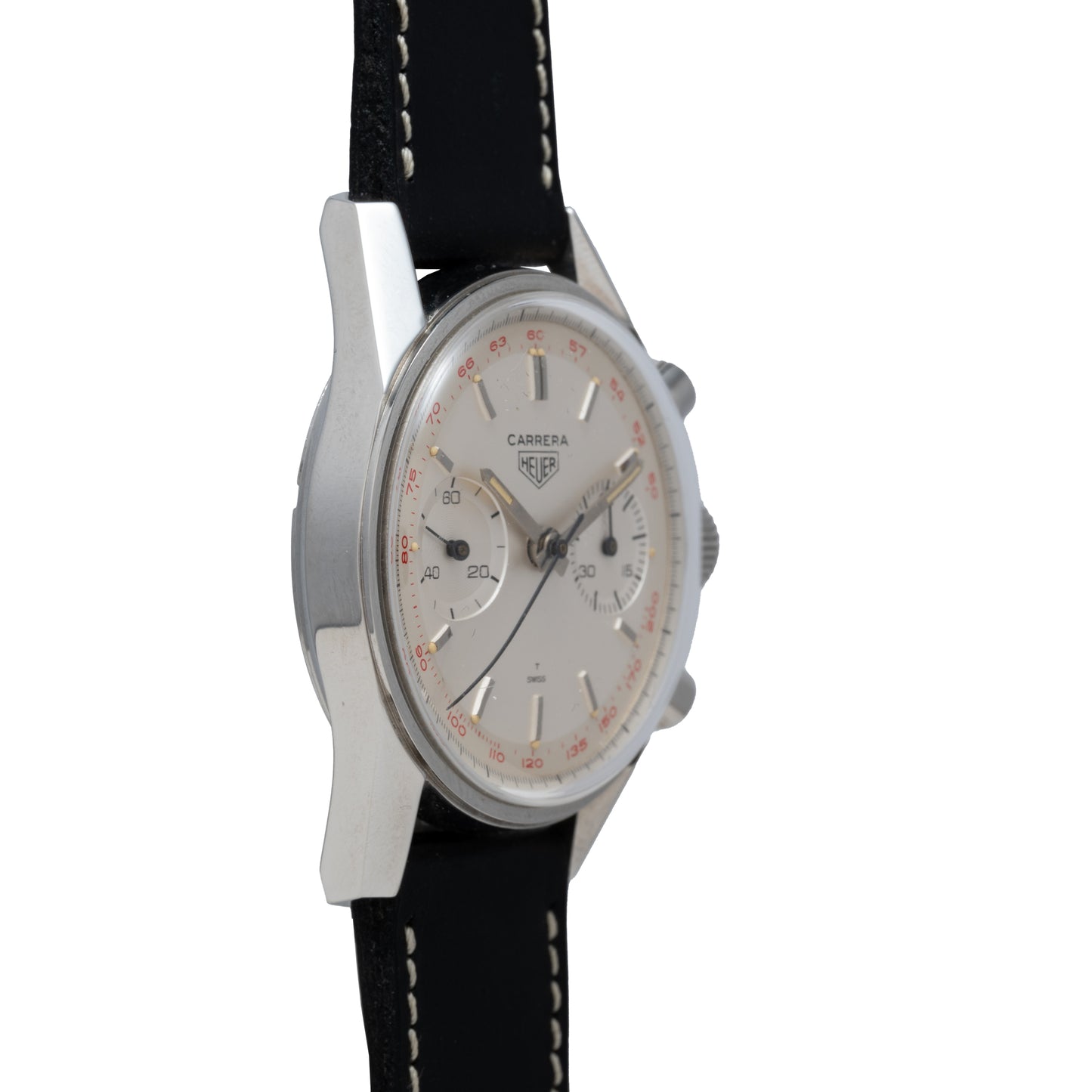 Heuer Carrera 45 'Red Tachy'