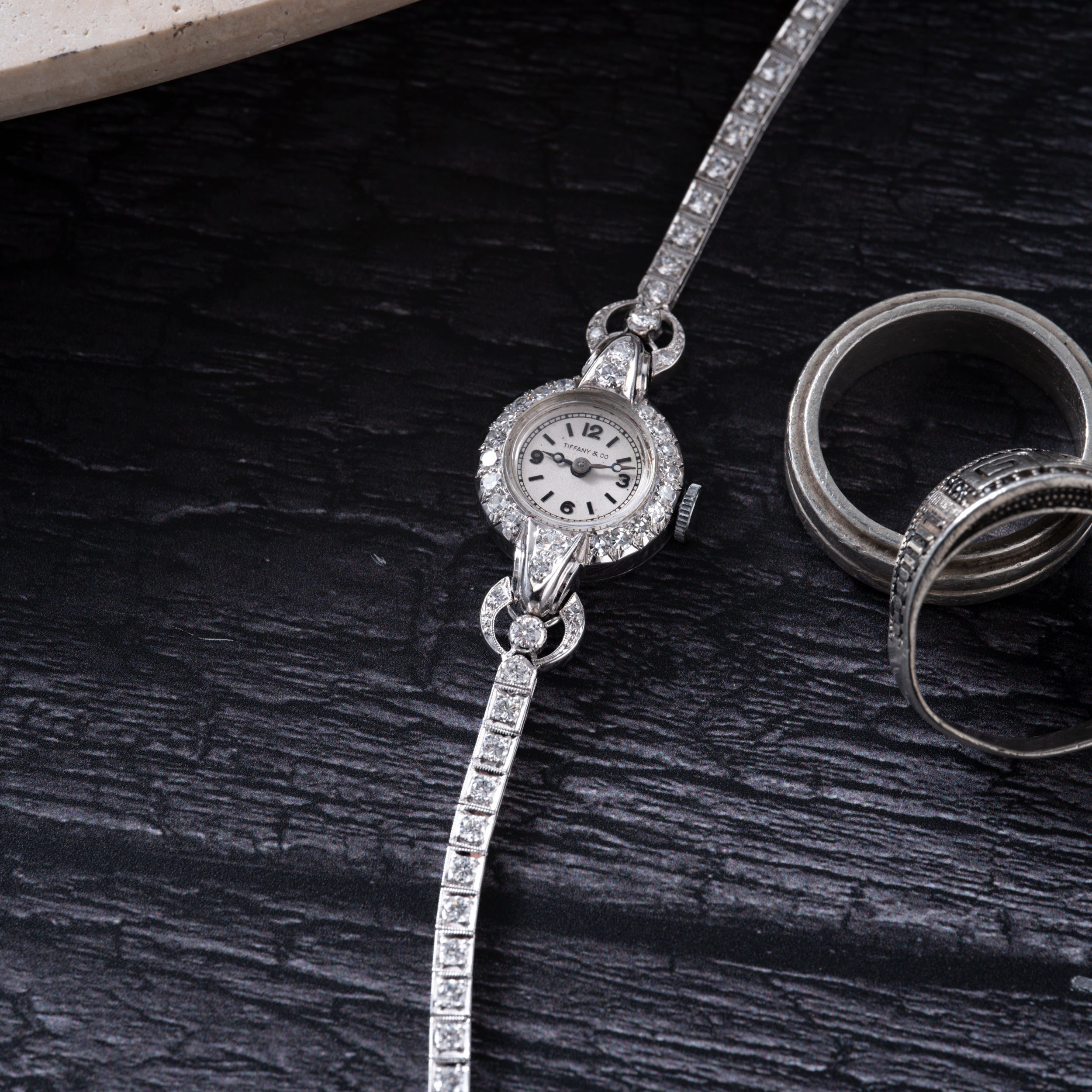 ティファニー TIFFANY&amp;Co. カクテルウォッチ K18WG ダイヤモンド クォーツ レディース 良品 _760227 Tiffany & Co. - ティファニー TIFFANY&Co. カクテルウォッチ K18WG