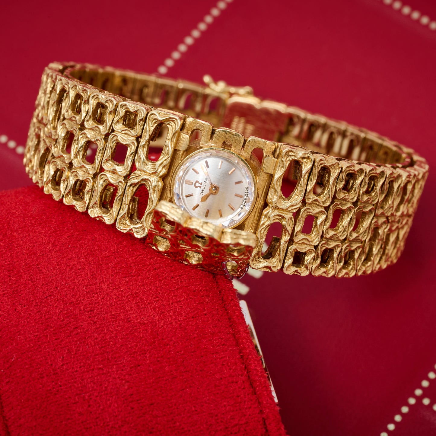 Omega 'Secret' Bracelet Watch by Gilbert Albert