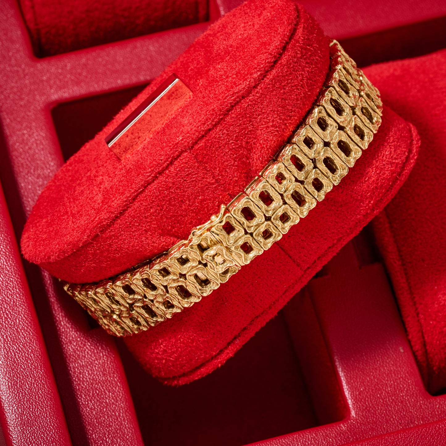 Omega 'Secret' Bracelet Watch by Gilbert Albert