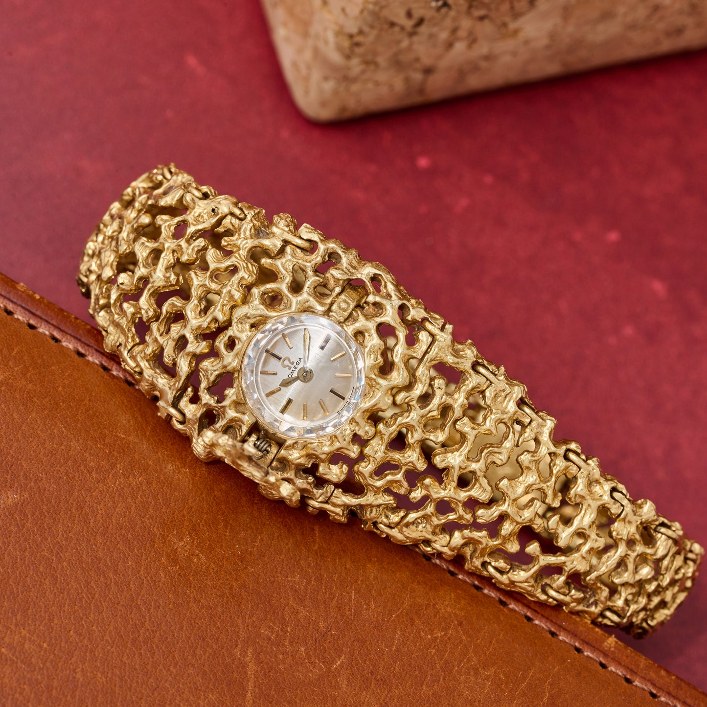 Omega 'Secret' Bracelet Watch by Gilbert Albert
