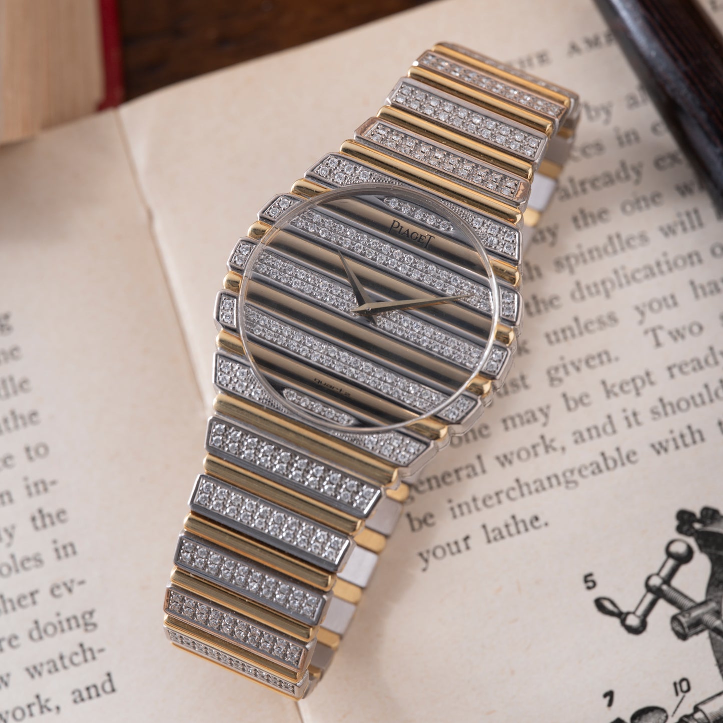 Piaget Polo Two-Tone Diamonds