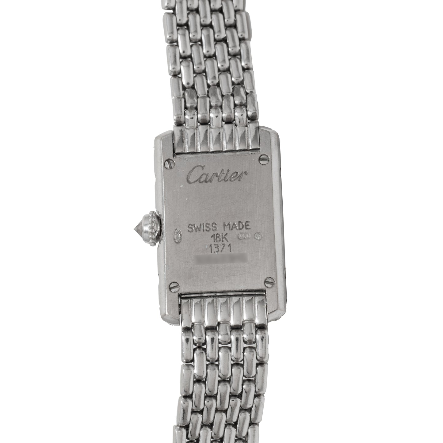 Cartier Tank Mini Diamonds 'MOP'