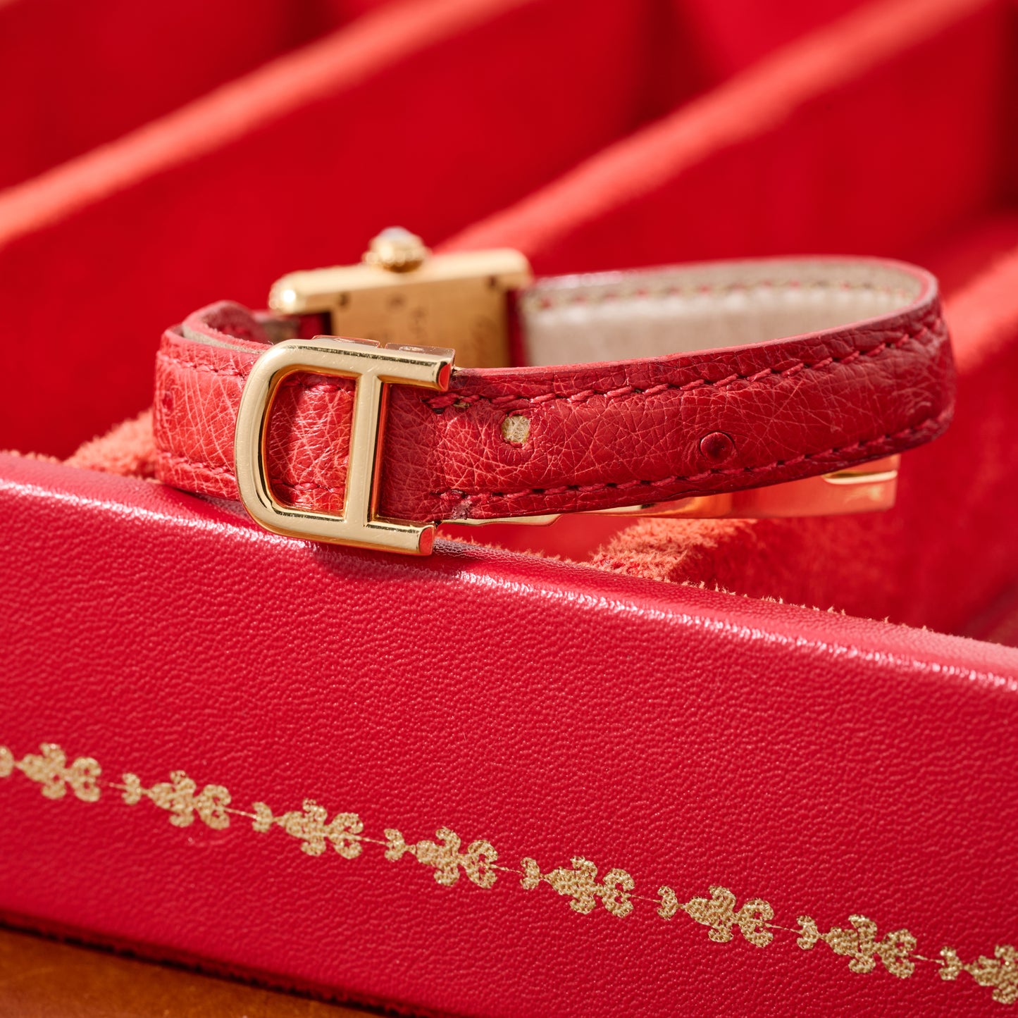 Cartier Tank Louis Mini MOP 'Sunrise'